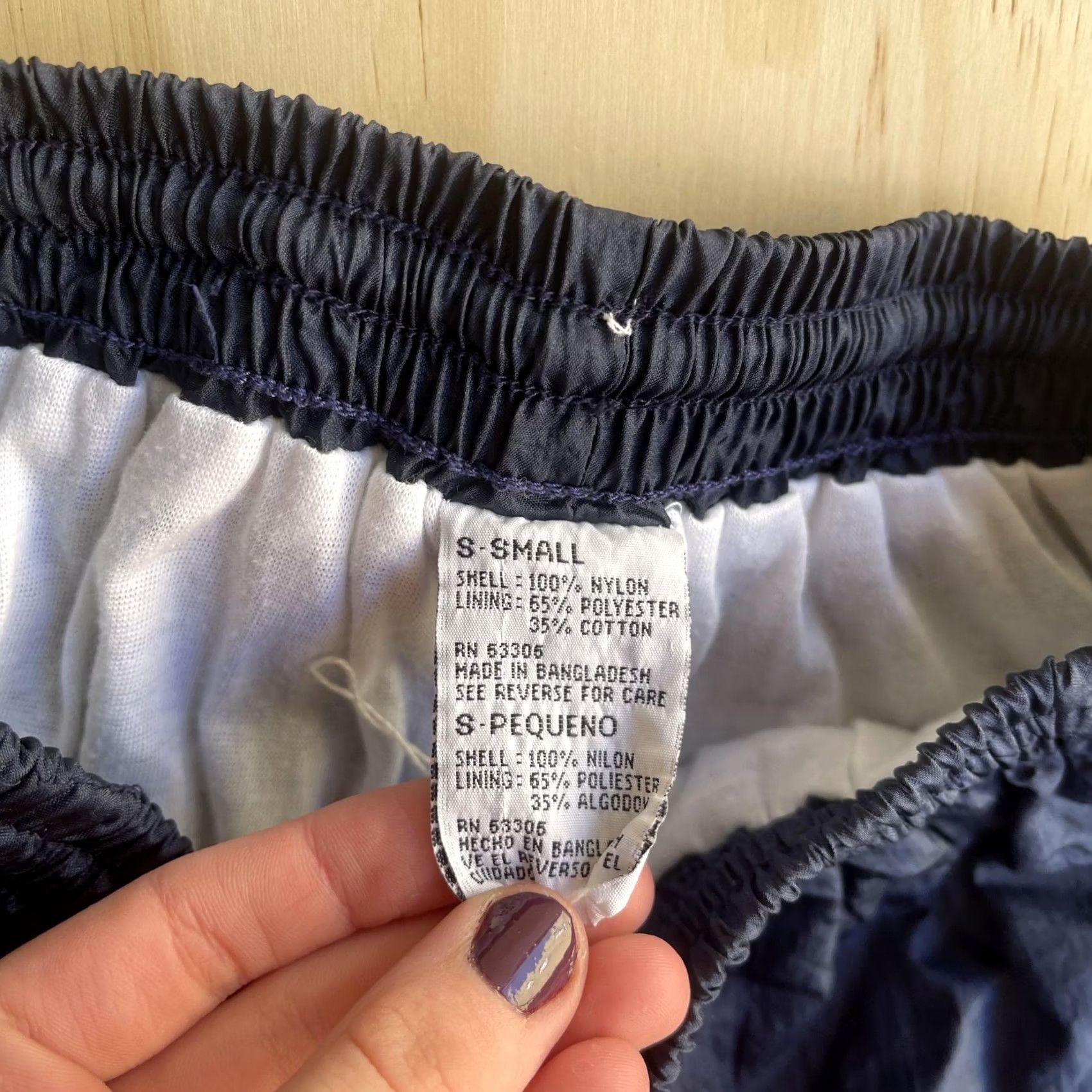Old Navy Old Navy Womens Small Blue Lined Lightweight Track Pants Joggers Elastic Waist Size 28" / US 6 / IT 42 - 2 Thumbnail