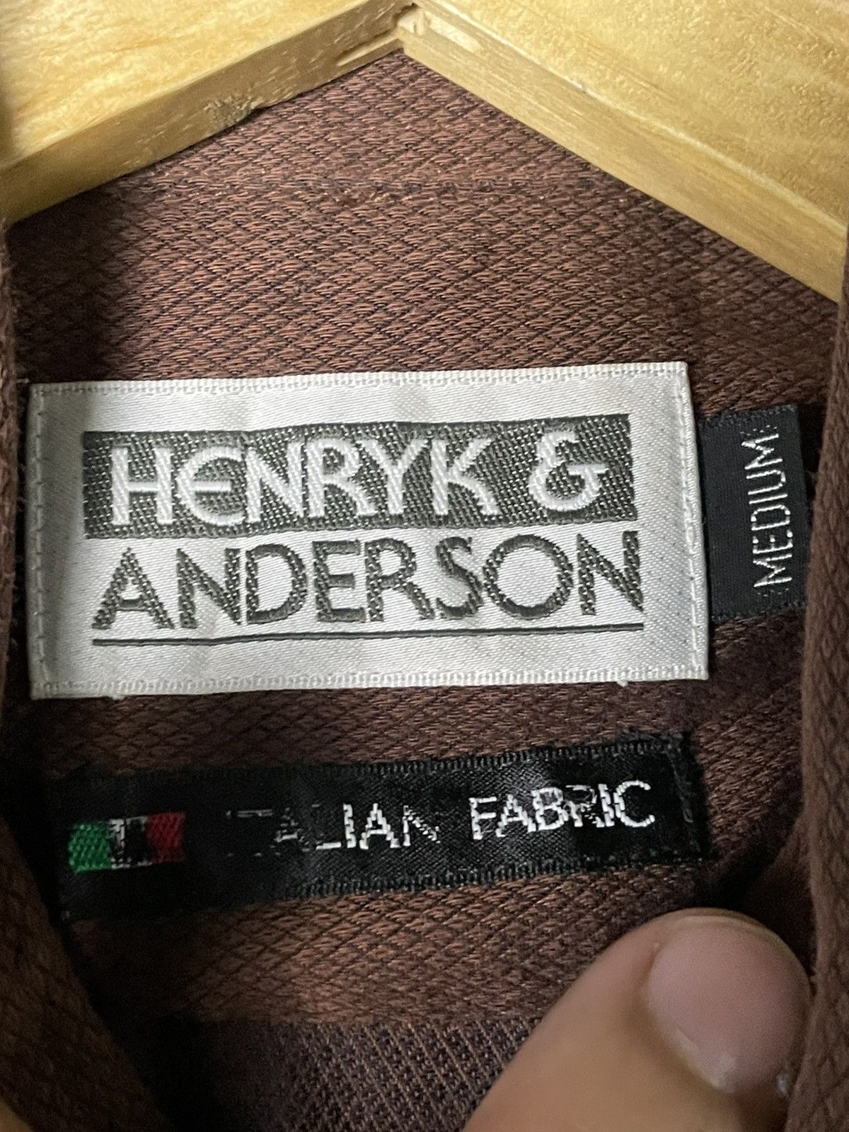 Japanese Brand Henryk Anderson Brand Button Up Shirt (58) Size US M / EU 48-50 / 2 - 7 Thumbnail