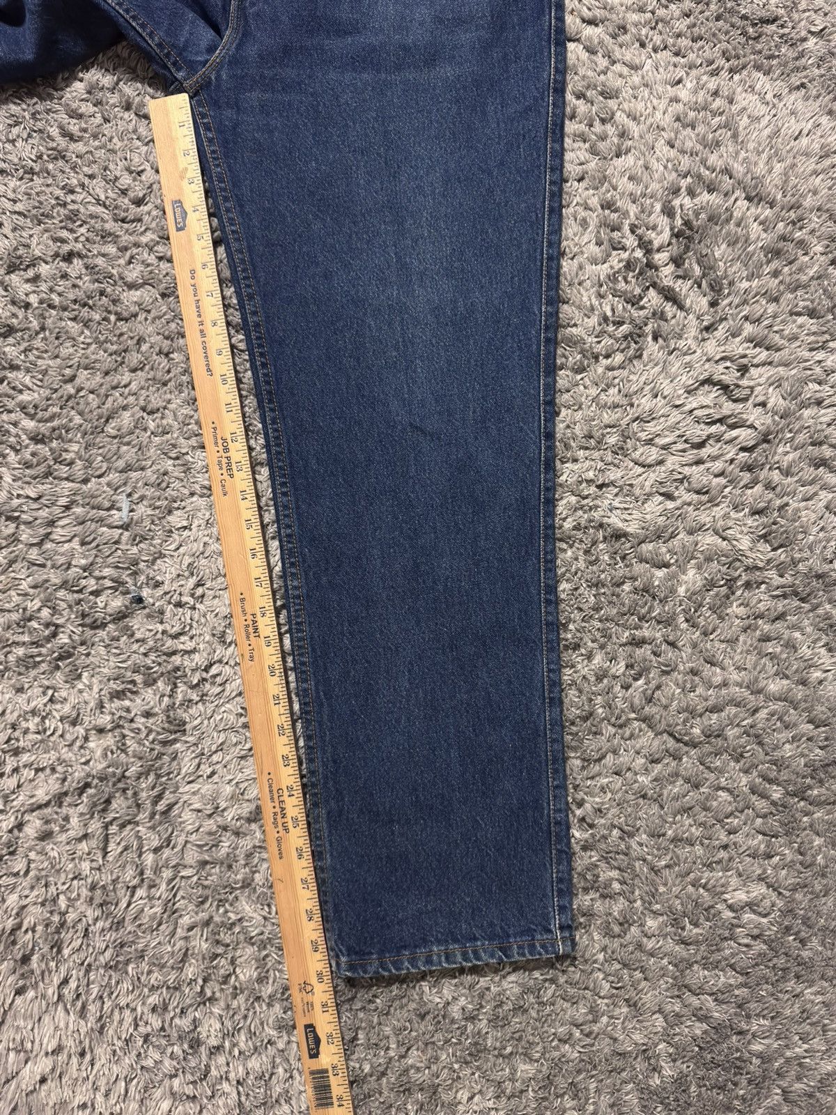 Levi's × Levi's Vintage Clothing × Vintage Levi’s Orange Tab Jeans 530 38x30 Vintage Tapered Denim 90s Size US 38 / EU 54 - 8 Thumbnail