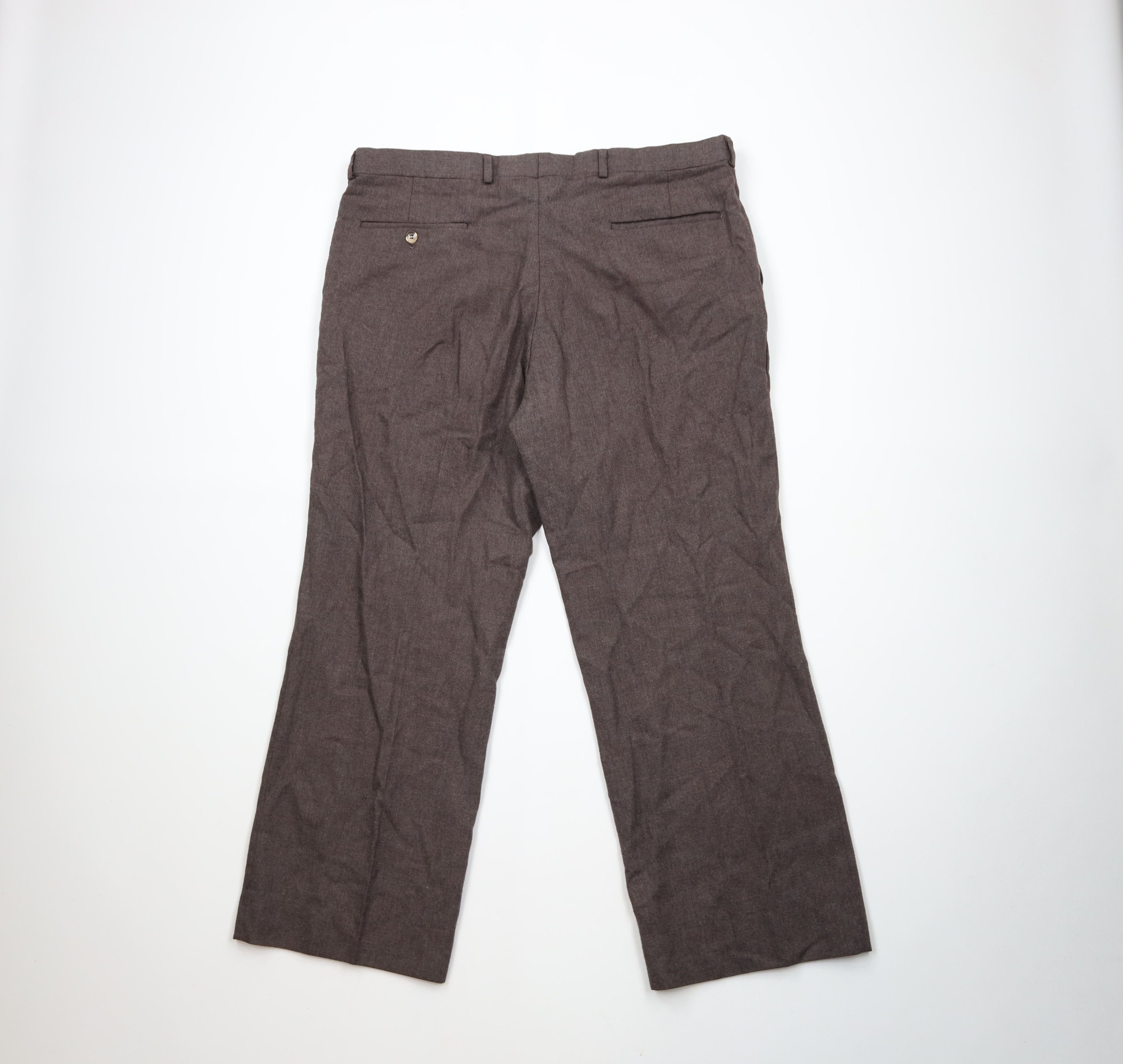 Vintage Vintage 70s Streetwear Bell Bottoms Chino Pants Brown USA Size US 38 / EU 54 - 9 Thumbnail