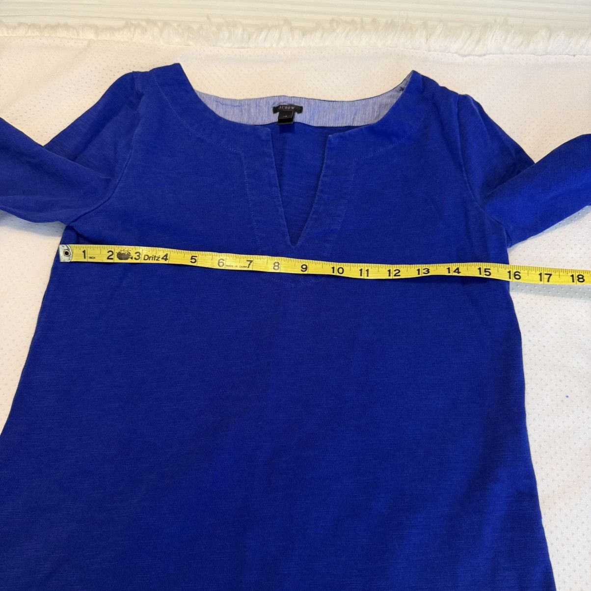 J.Crew J. Crew Royal Blue Cotton Tunic Top Women’s Size XS Casual Size XS / US 0-2 / IT 36-38 - 7 Thumbnail