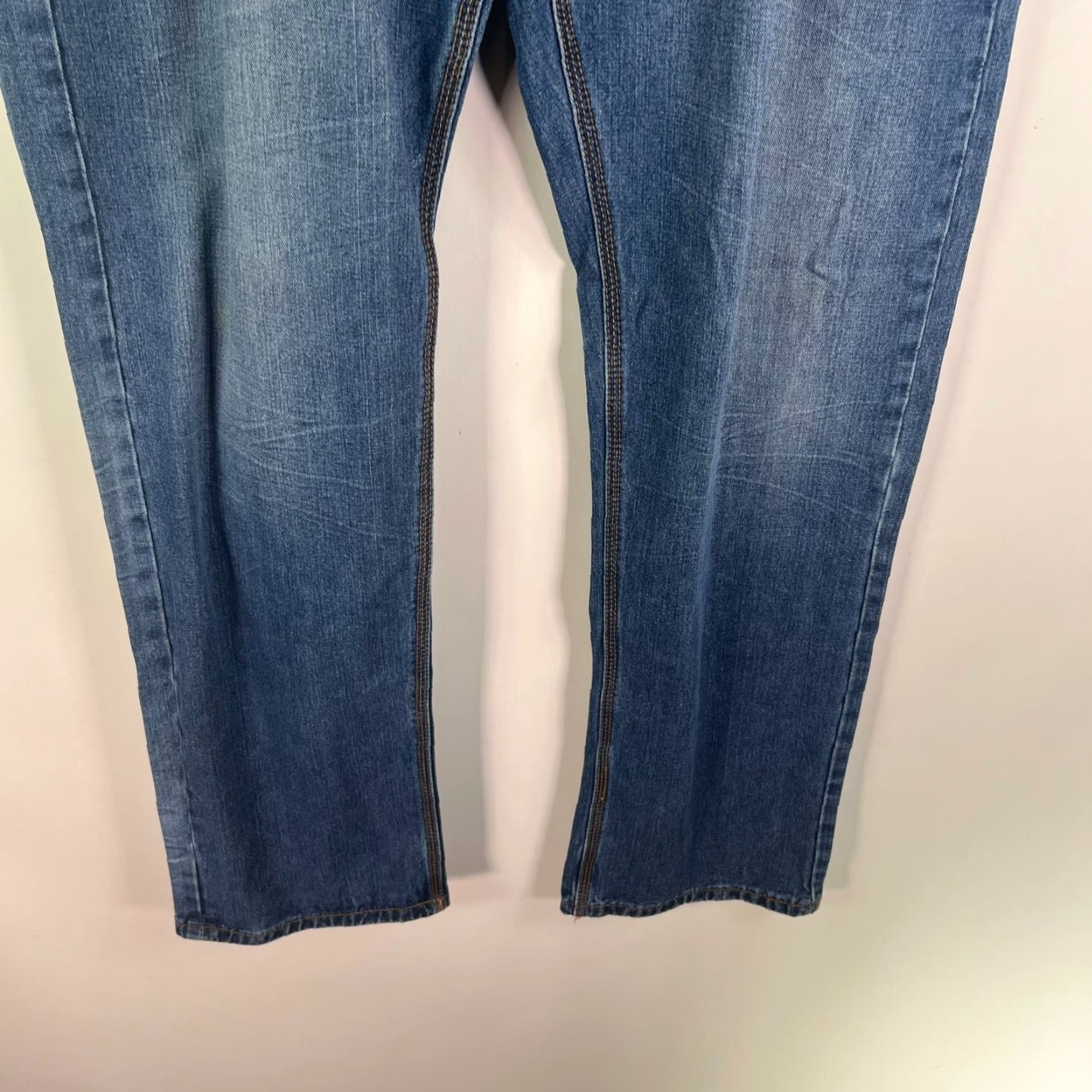 Coogi COOGI Australia Jeans Boots Cut Denim Mens Size 36 Regular Inseam 34 Blue 90s Hip Hop Logo Embroidered 5-Pocket Size US 36 / EU 52 - 5 Thumbnail