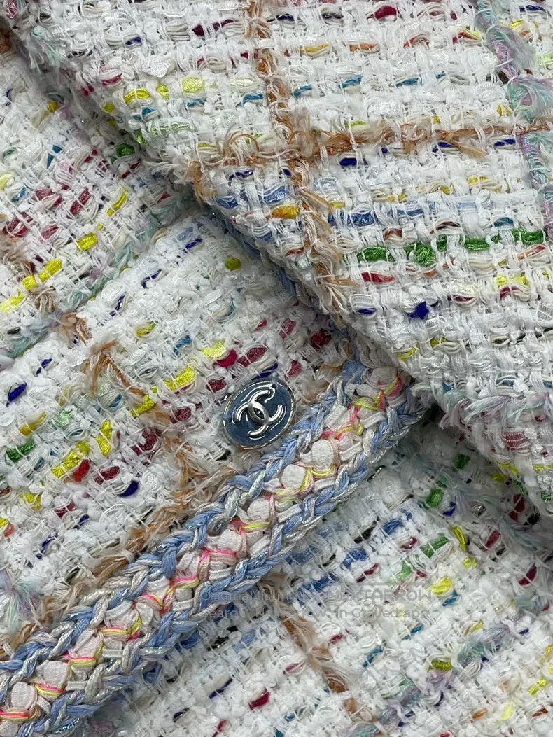 Chanel Chanel Beach series colourful woven lace jacket Size XS / US 0-2 / IT 36-38 - 2 Thumbnail