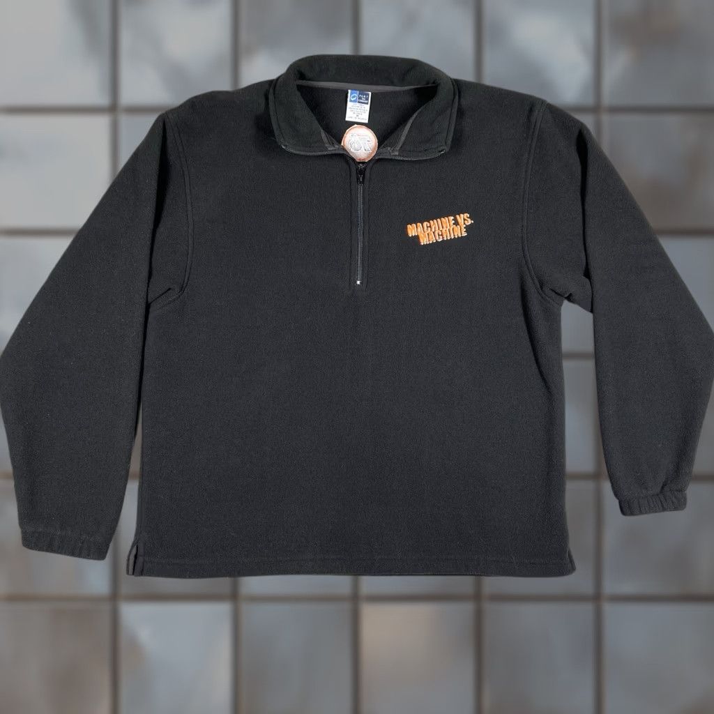 Port & Company Port & Company 76 Gas Station Machine vs Machine Mens M Black 1/4 Zip Pullover Sweatshirt Size US M / EU 48-50 / 2 - 1 Thumbnail