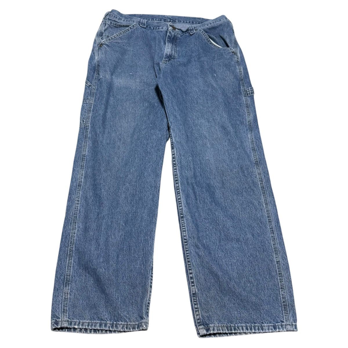 Lee × Vintage Vintage Lee Distressed Carpenter Jean Pants Men’s 36x30 Size US 36 / EU 52 - 5 Thumbnail