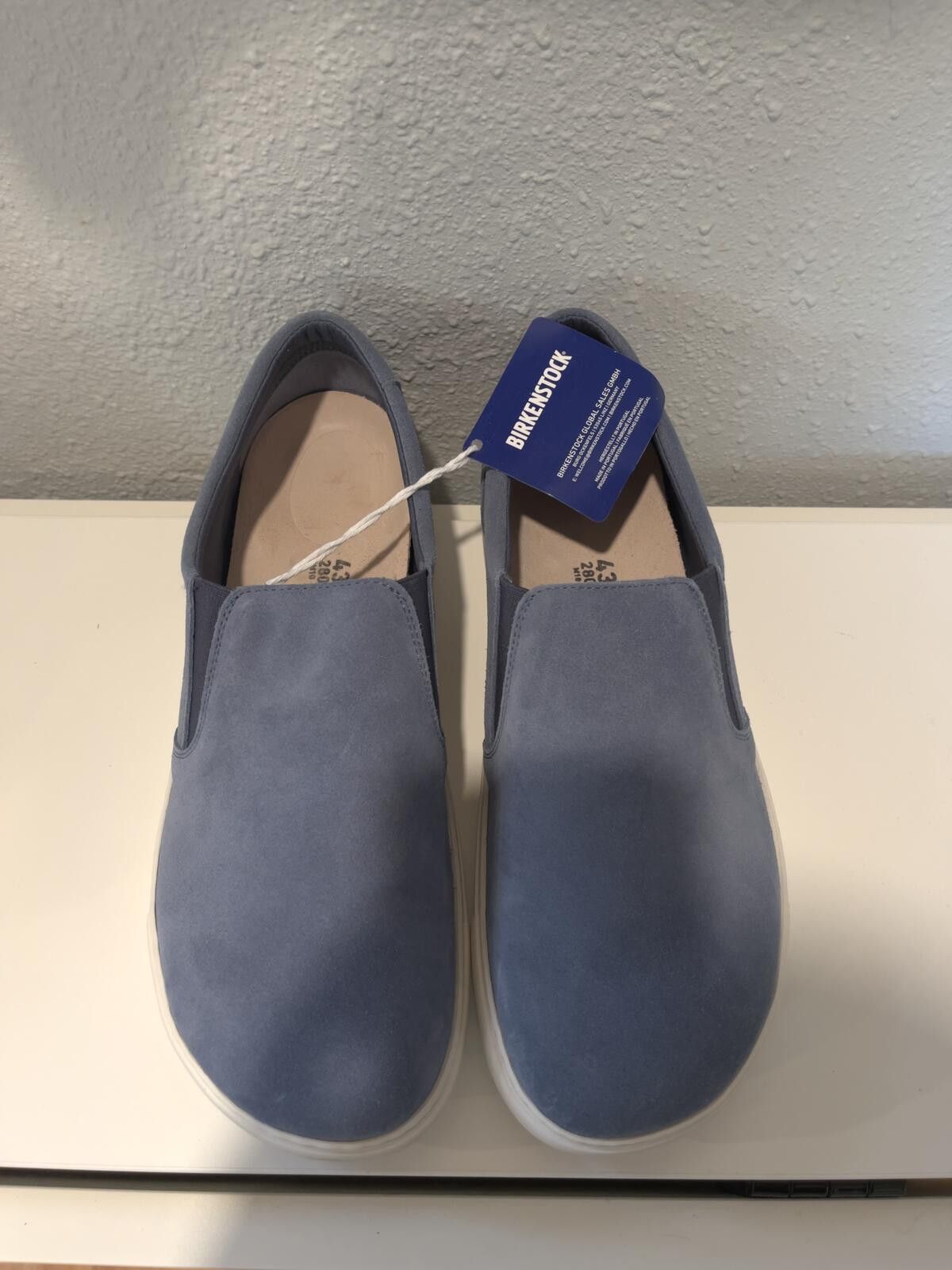 Birkenstock Birkenstock Blue Suede Oswega Size US 9 / EU 42 - 3 Thumbnail
