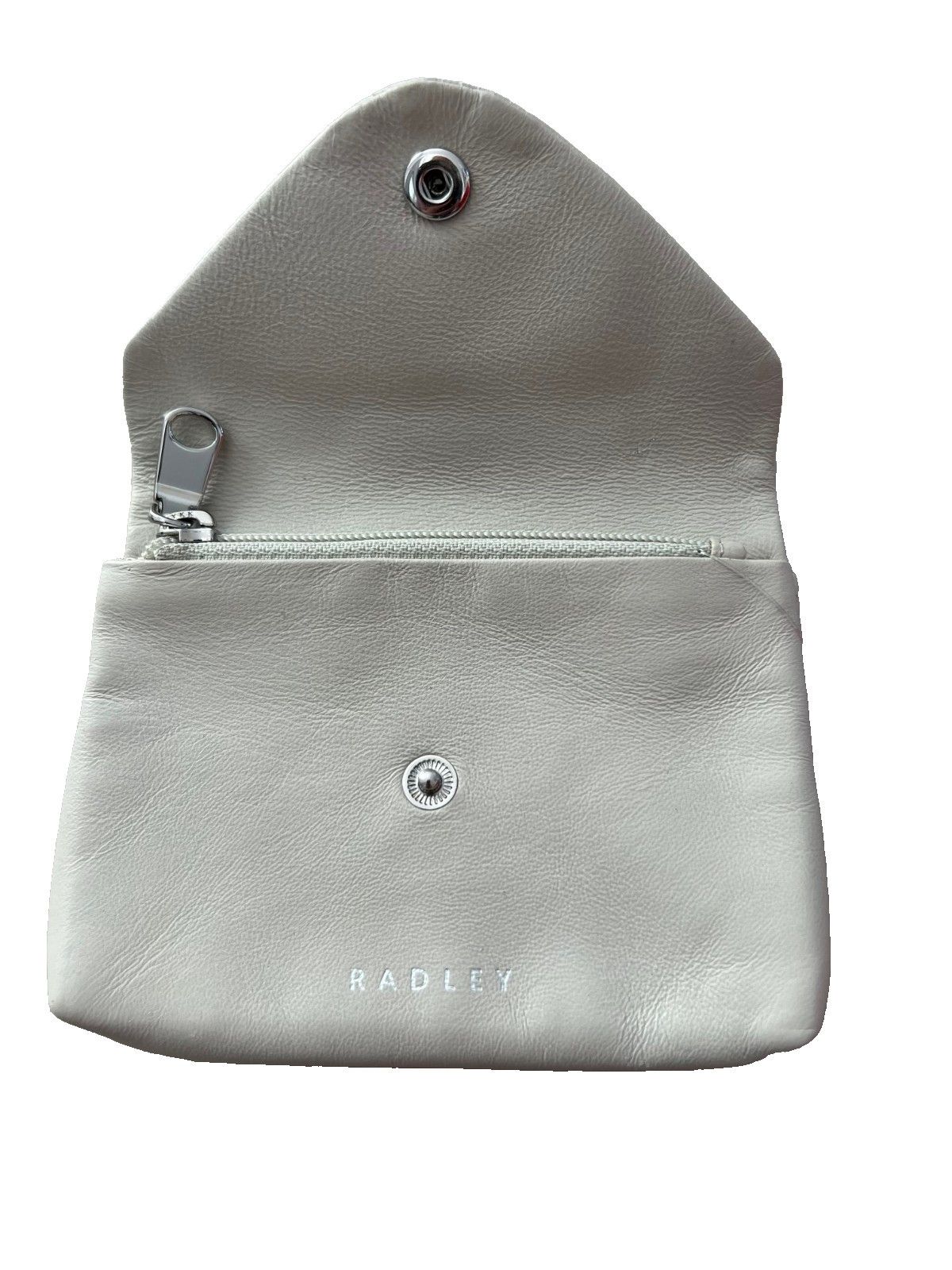 Other Radley London Mallow Street Ziptop Coin Wallet Leather Snow Size ONE SIZE - 2 Thumbnail