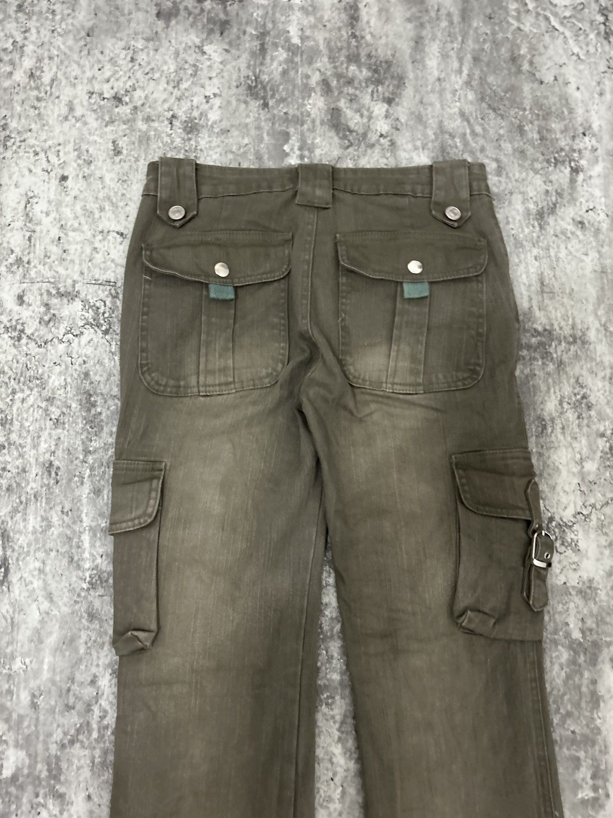 If Six Was Nine Japanese Brand Diva Multipocket Boot Cut cargo pans Size US 28 / EU 44 - 9 Thumbnail