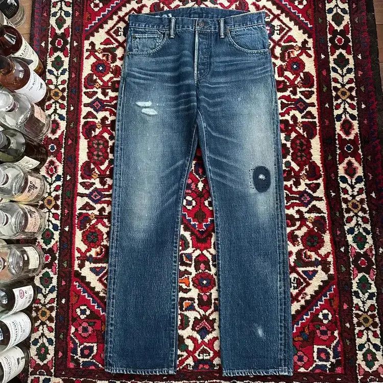 Visvim Visvim Visvim 20SS 01.2D21 Washed Denim-2506 Size US 32 / EU 48 - 2 Thumbnail