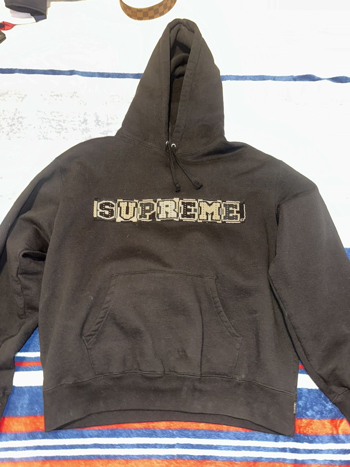 Supreme Black supreme hoodie Size US M / EU 48-50 / 2 - 1 Thumbnail