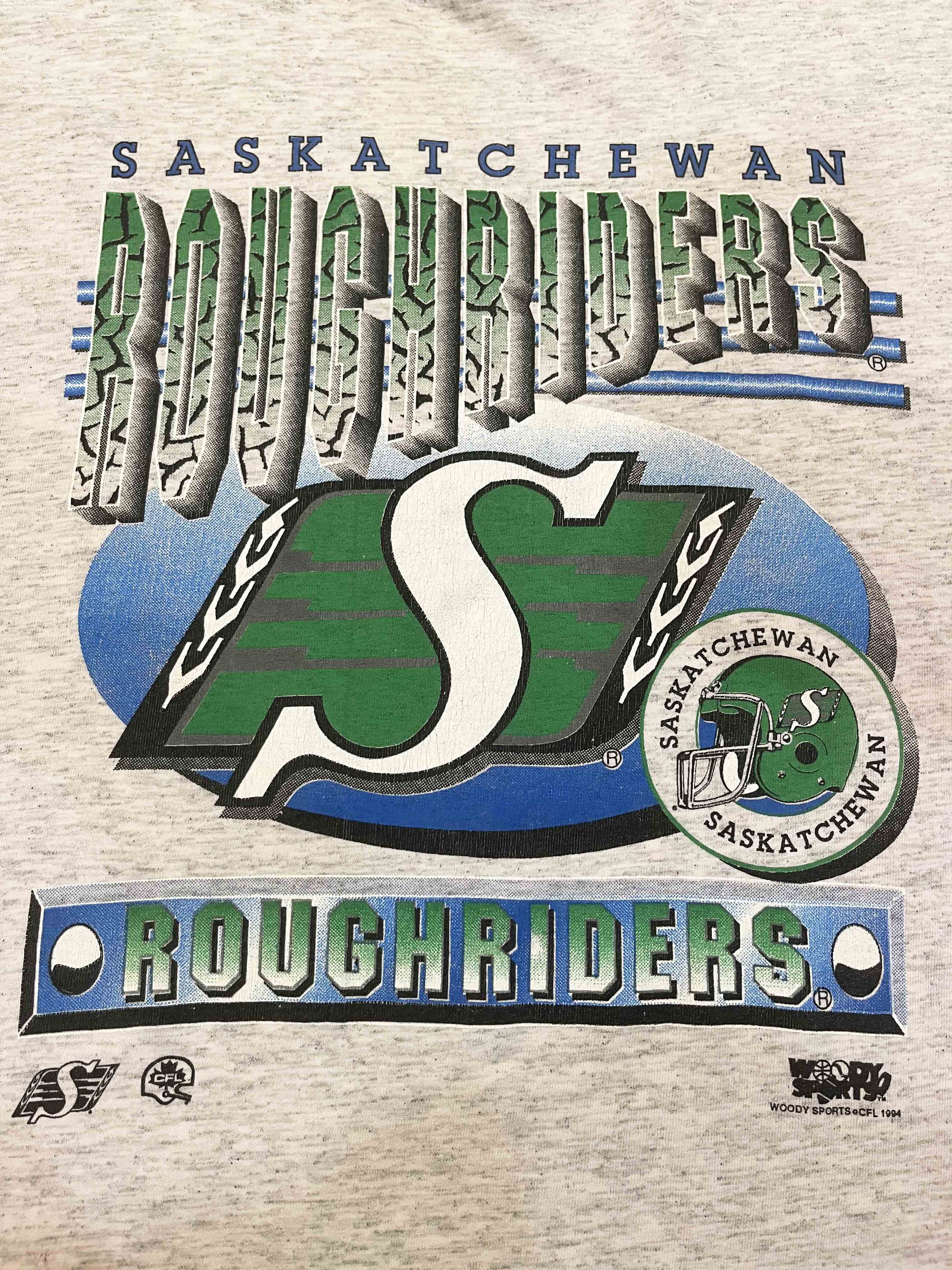 Vintage Vintage Woody Sports CFL Saskatchewan Roughriders T-Shirt Size US L / EU 52-54 / 3 - 2 Thumbnail