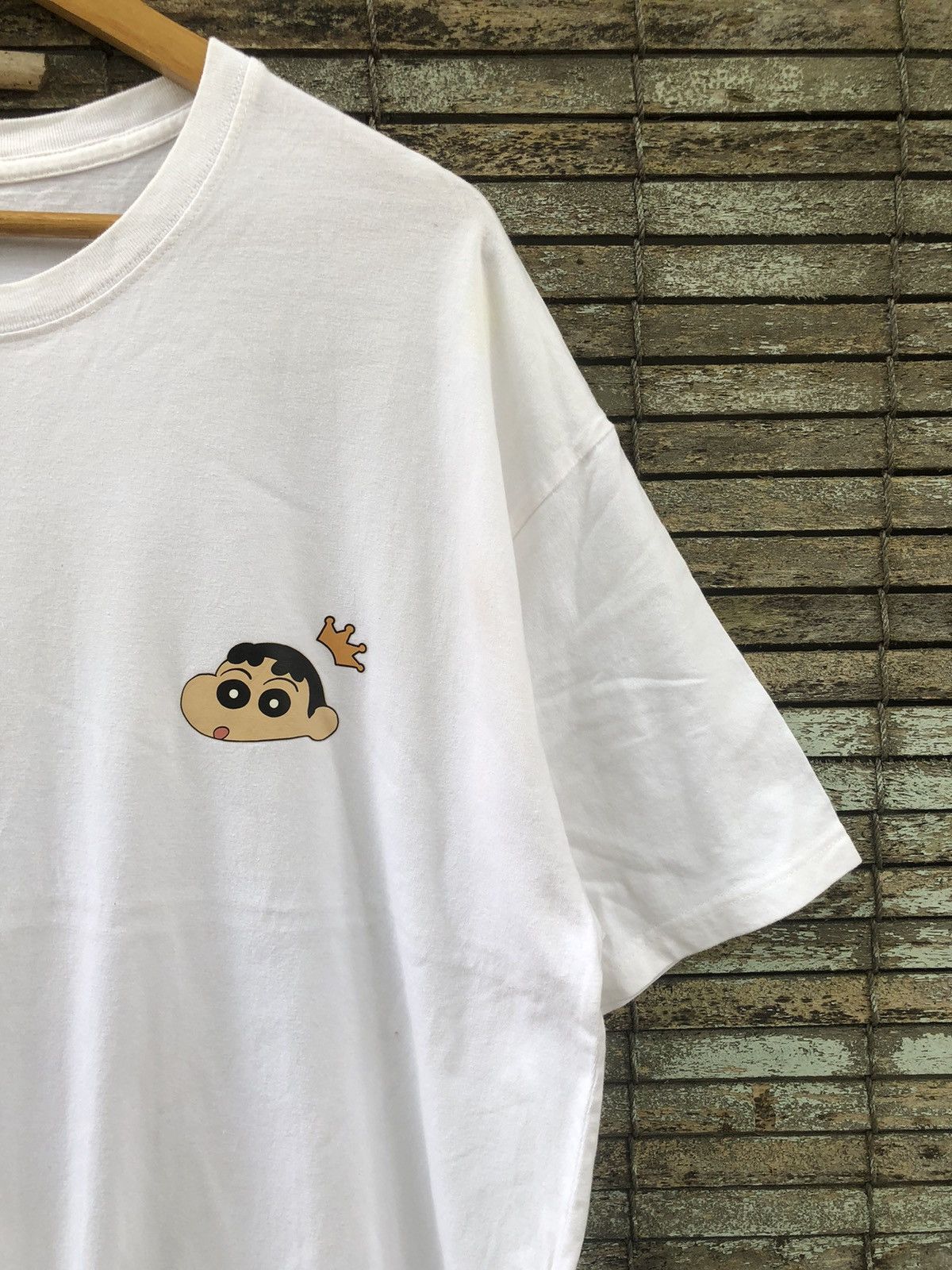 Anime × Japanese Brand × Vintage Vintage Japanese Anime Crayon Shinchan Backhit Tshirt Size US XL / EU 56 / 4 - 11 Thumbnail