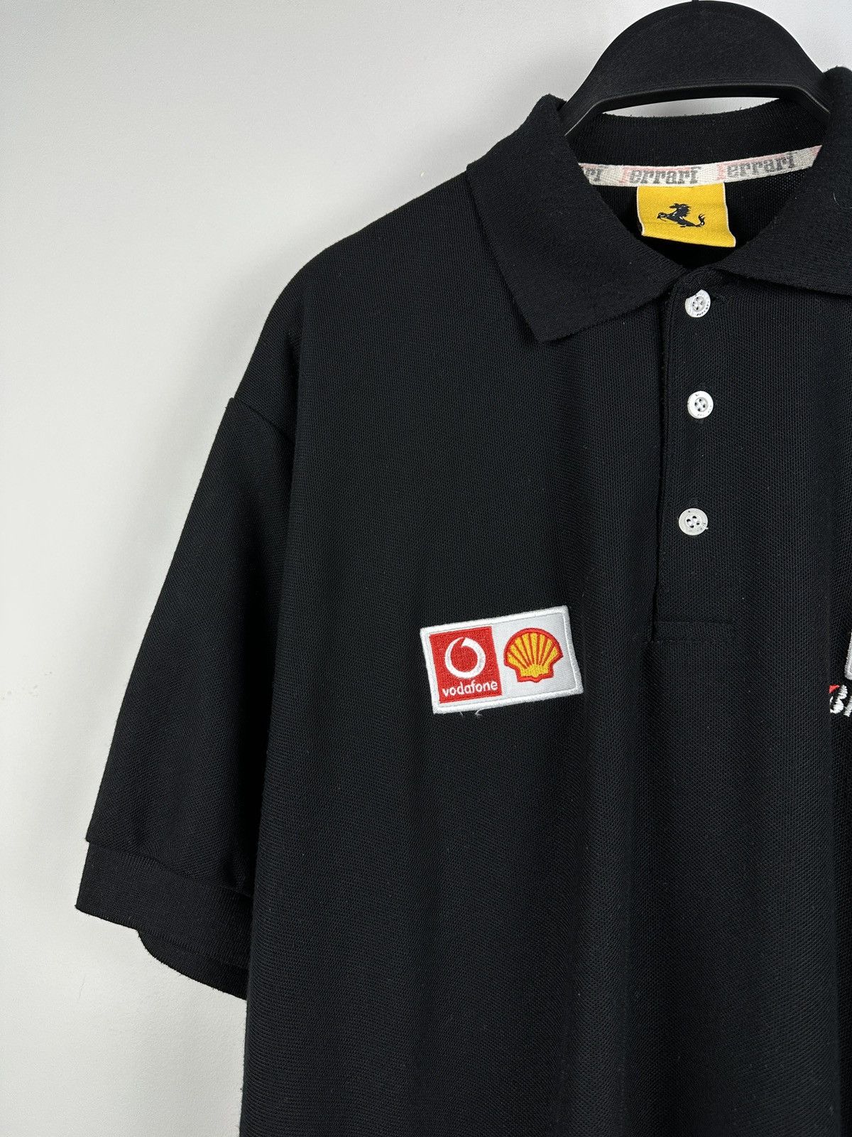 Ferrari × Vintage Vintage 90’s Ferrari F1 Polo T-shirt Size US XL / EU 56 / 4 - 2 Thumbnail