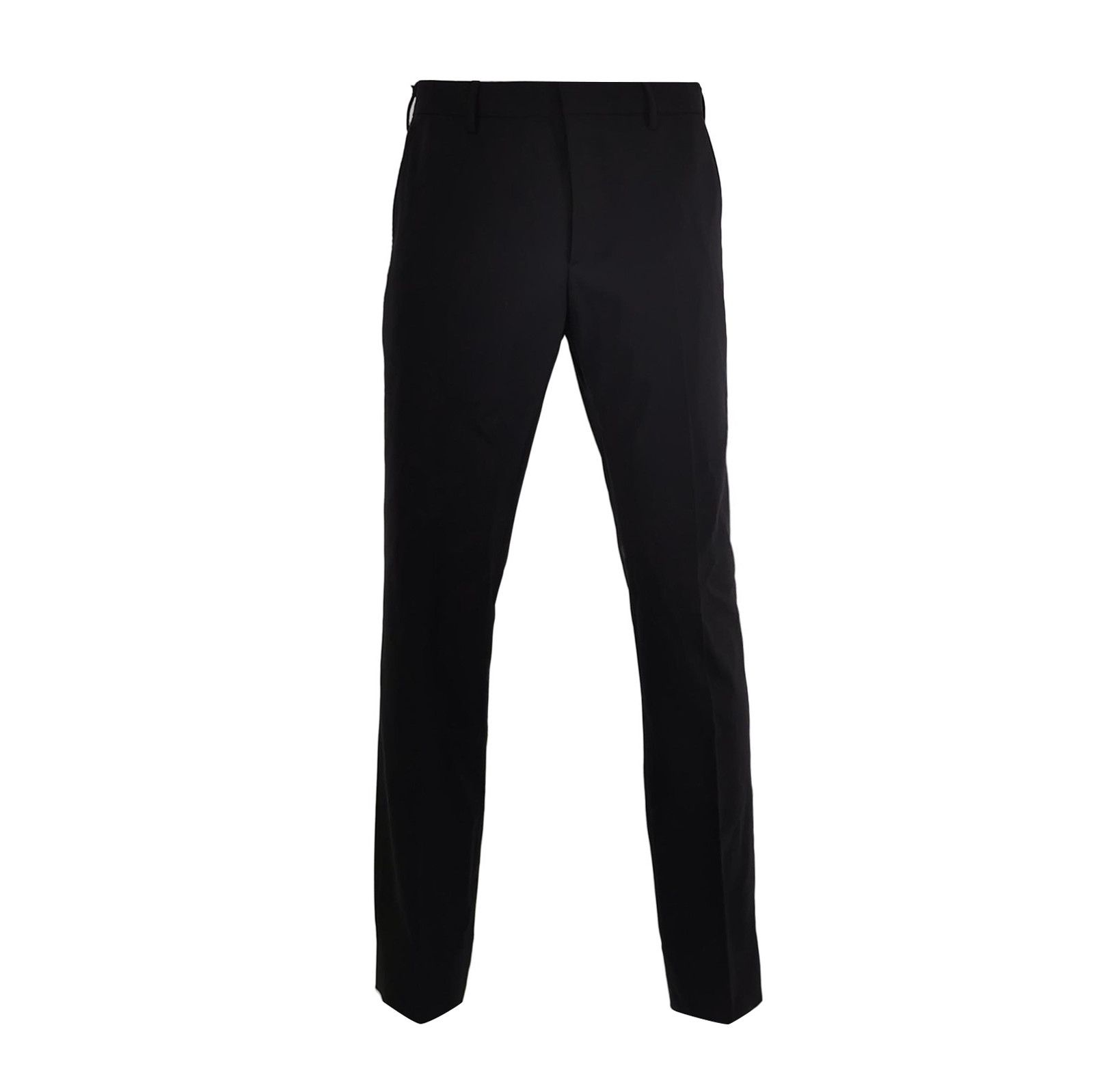 Prada Prada Classic Black Wool Blend Trousers 0089 Size 42" / US 20 - 1 Thumbnail