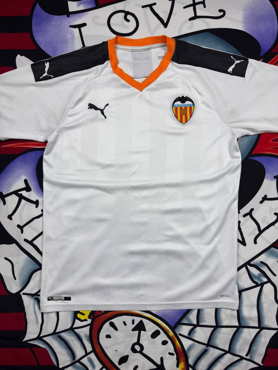 Puma Puma Valencia Jersey/Soccer Home Football Shirt Size M Size US M / EU 48-50 / 2 - 1 Thumbnail
