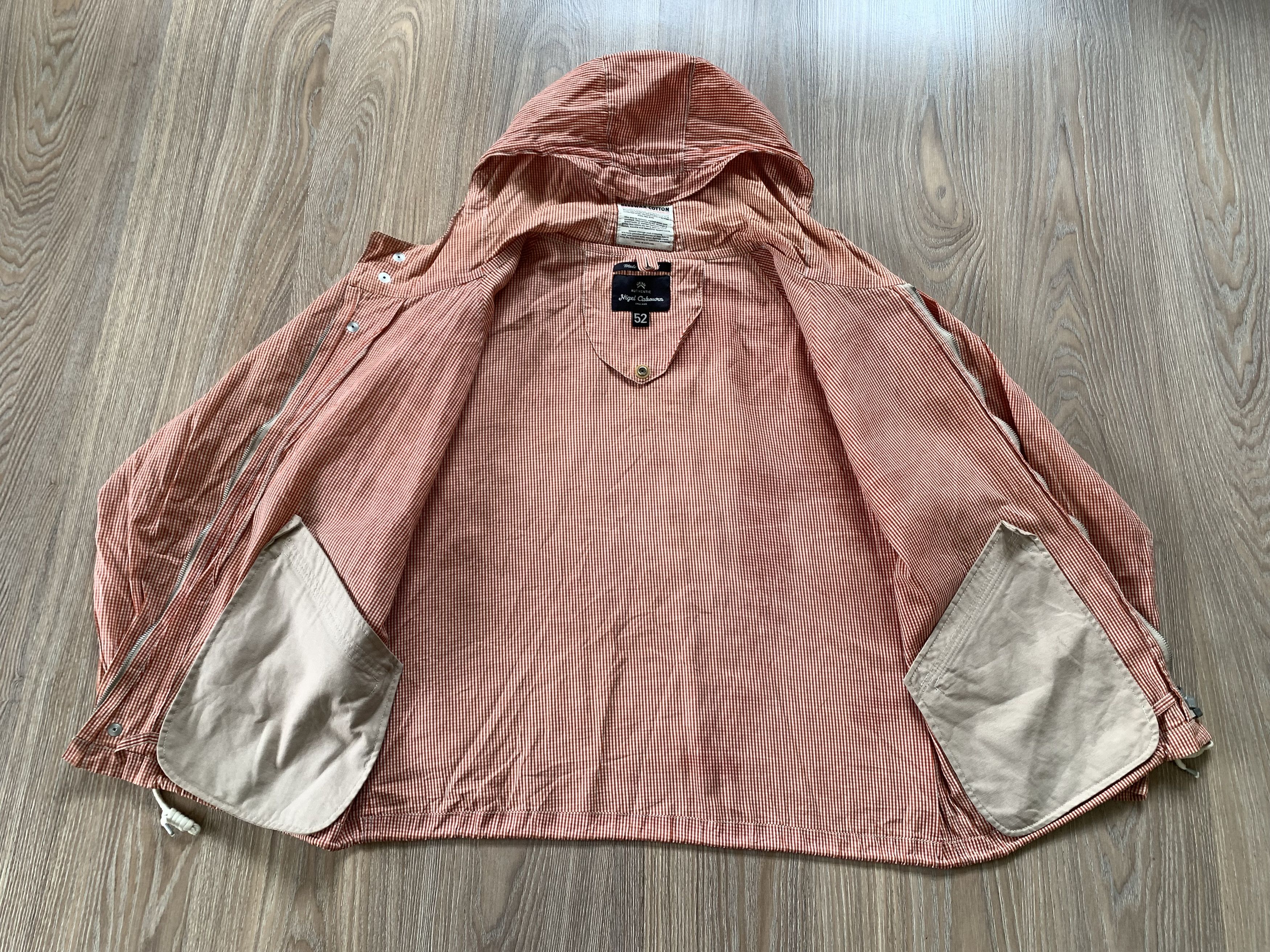 Nigel Cabourn Rare Nigel Cabourn Waxed Plaid Beeswax Aircraft Jacket Size US L / EU 52-54 / 3 - 6 Thumbnail