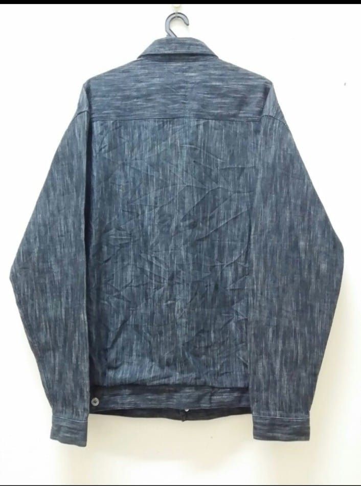 Japanese Brand Nap of the Earth Made Japan Slub Workwear Trucker Jacket XL Size US XL / EU 56 / 4 - 7 Thumbnail