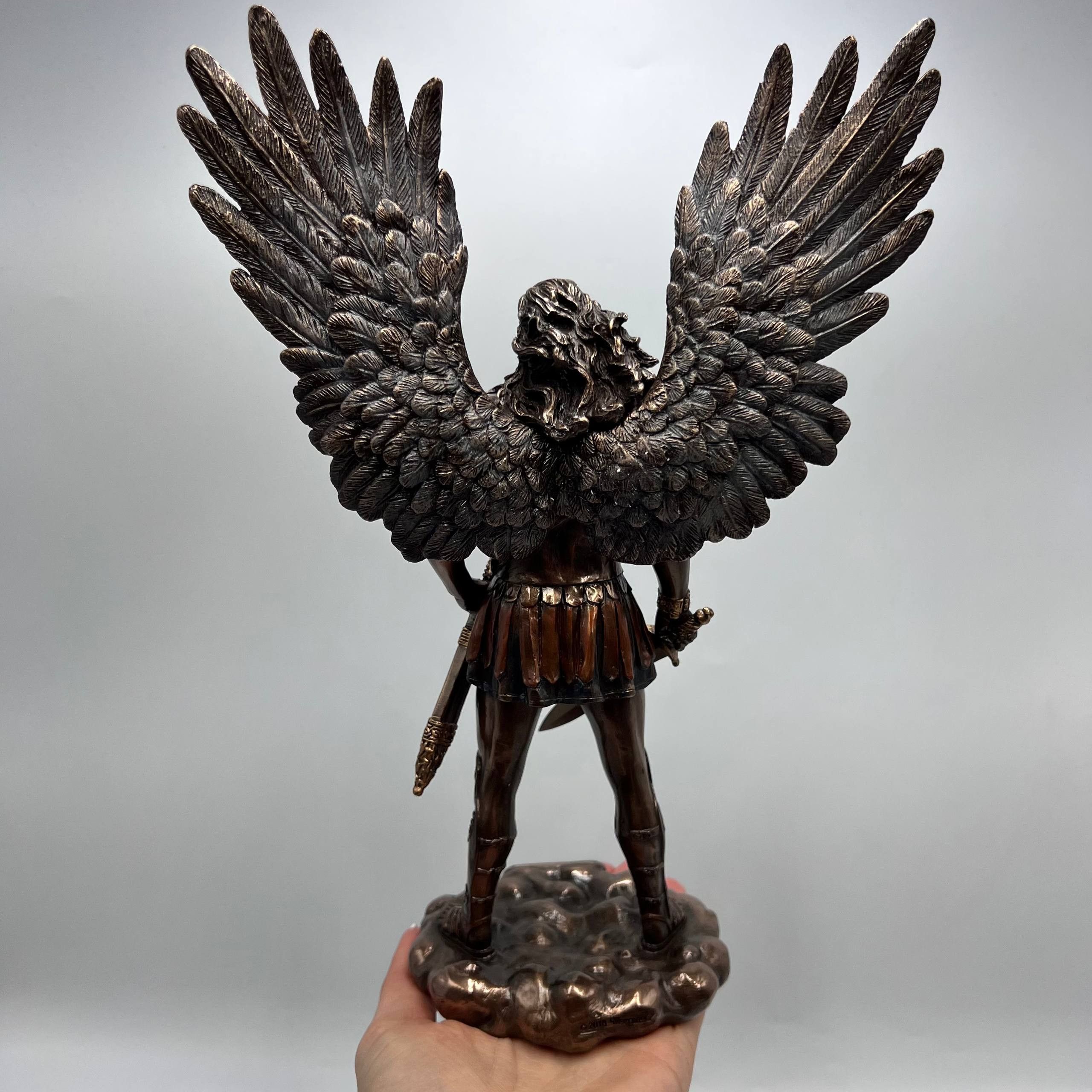 Other Archangel Michael Statue Home Decor Gift Italy 27cm Size ONE SIZE - 4 Thumbnail