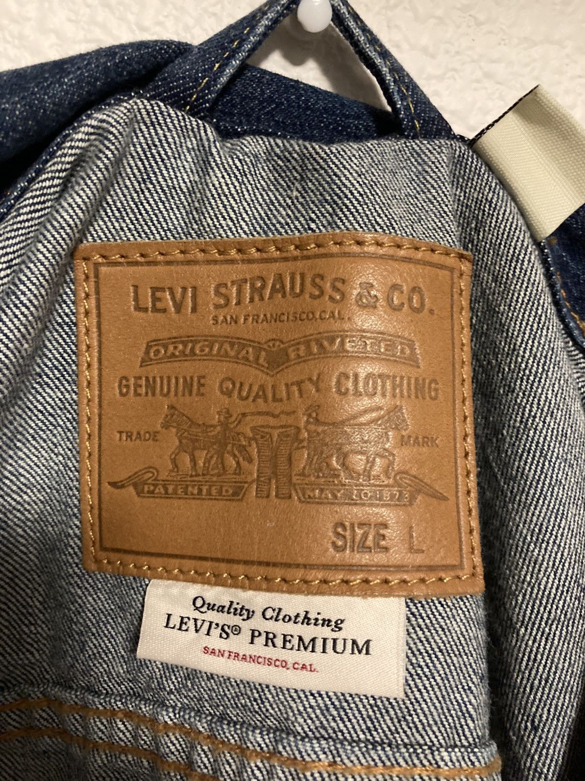 Levi's × Levi's Made & Crafted Embroidered levi’s Denim jacket Size US L / EU 52-54 / 3 - 4 Thumbnail