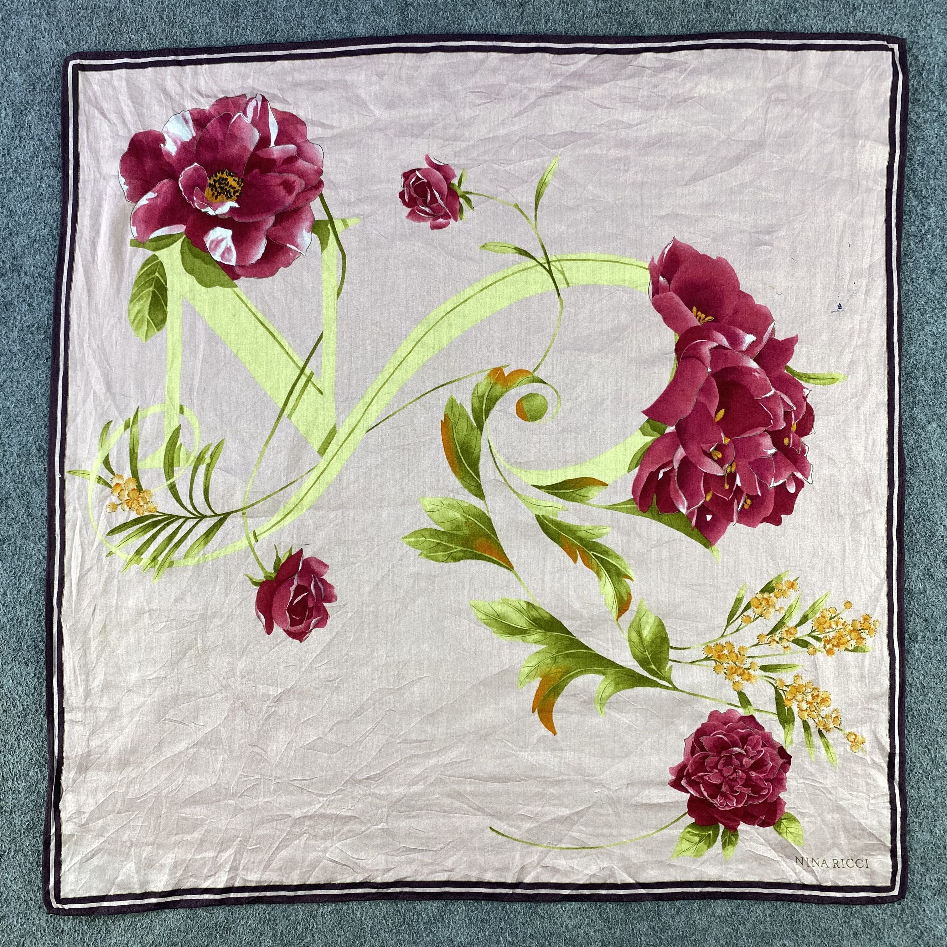 Nina Ricci Nina Ricci Handkerchief/Neckerchief/Bandana HC815 Size ONE SIZE - 1 Thumbnail