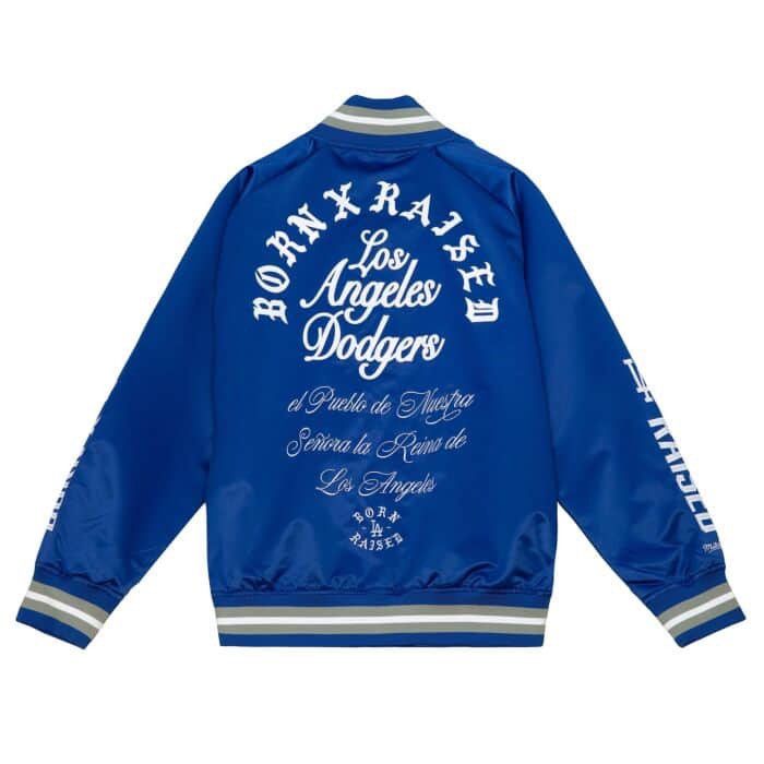 Bape x Mitchell & Ness Dodgers Jacket Blue