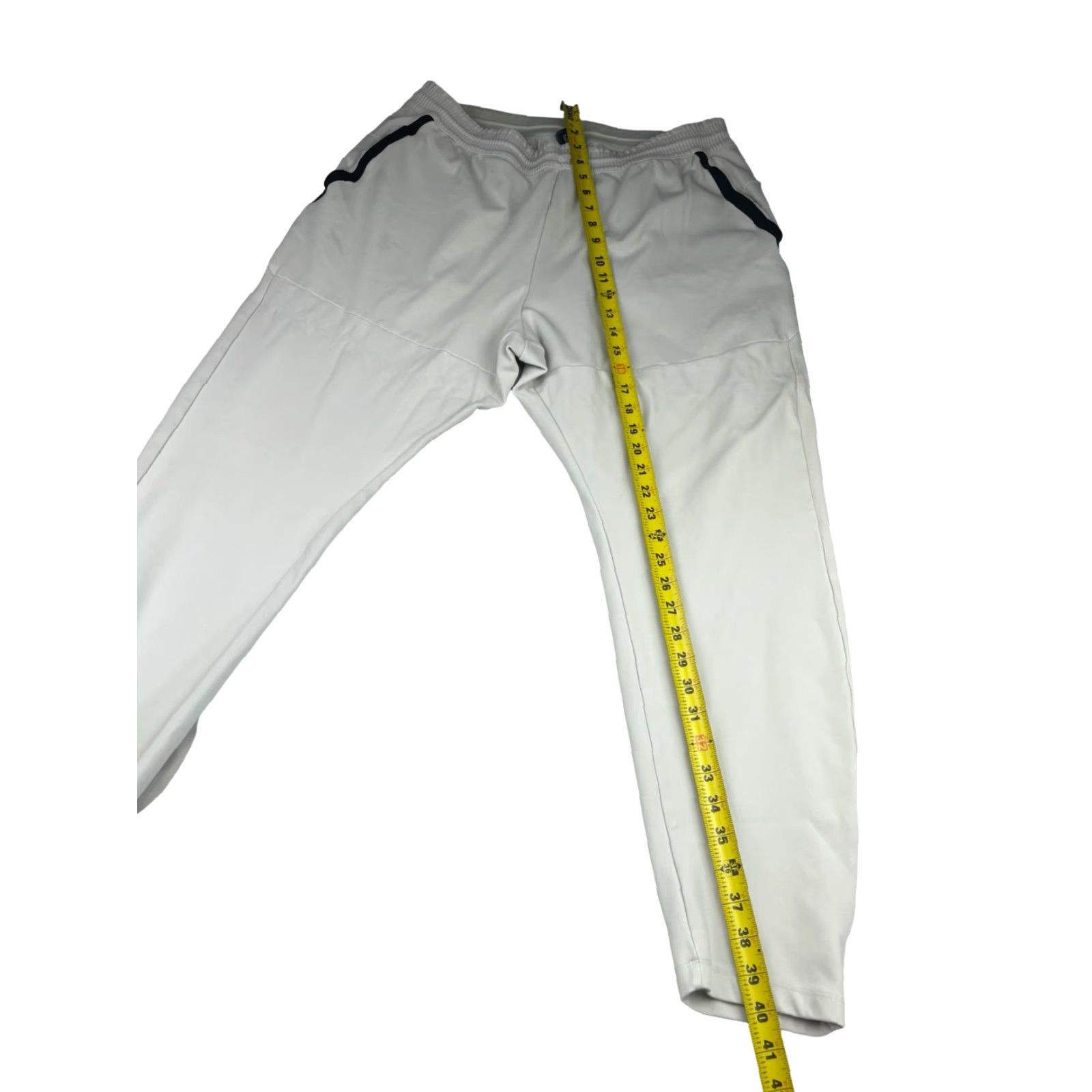 Nike Nike Men's Drawstring Stretch Waist Tech Knit Joggers Beige AR15850-072 2XL Size US 39 - 7 Thumbnail
