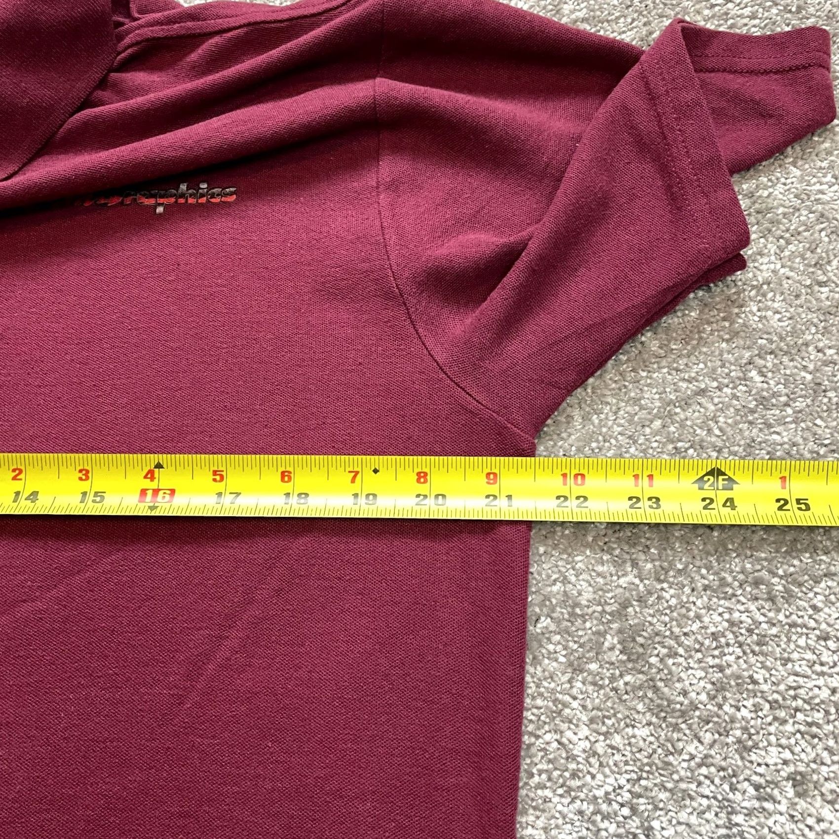 Gildan Gildan Dry Blend Polo Shirt Mens L Dark Red Maroon Logo Collar Gem Graphics Size US L / EU 52-54 / 3 - 6 Thumbnail