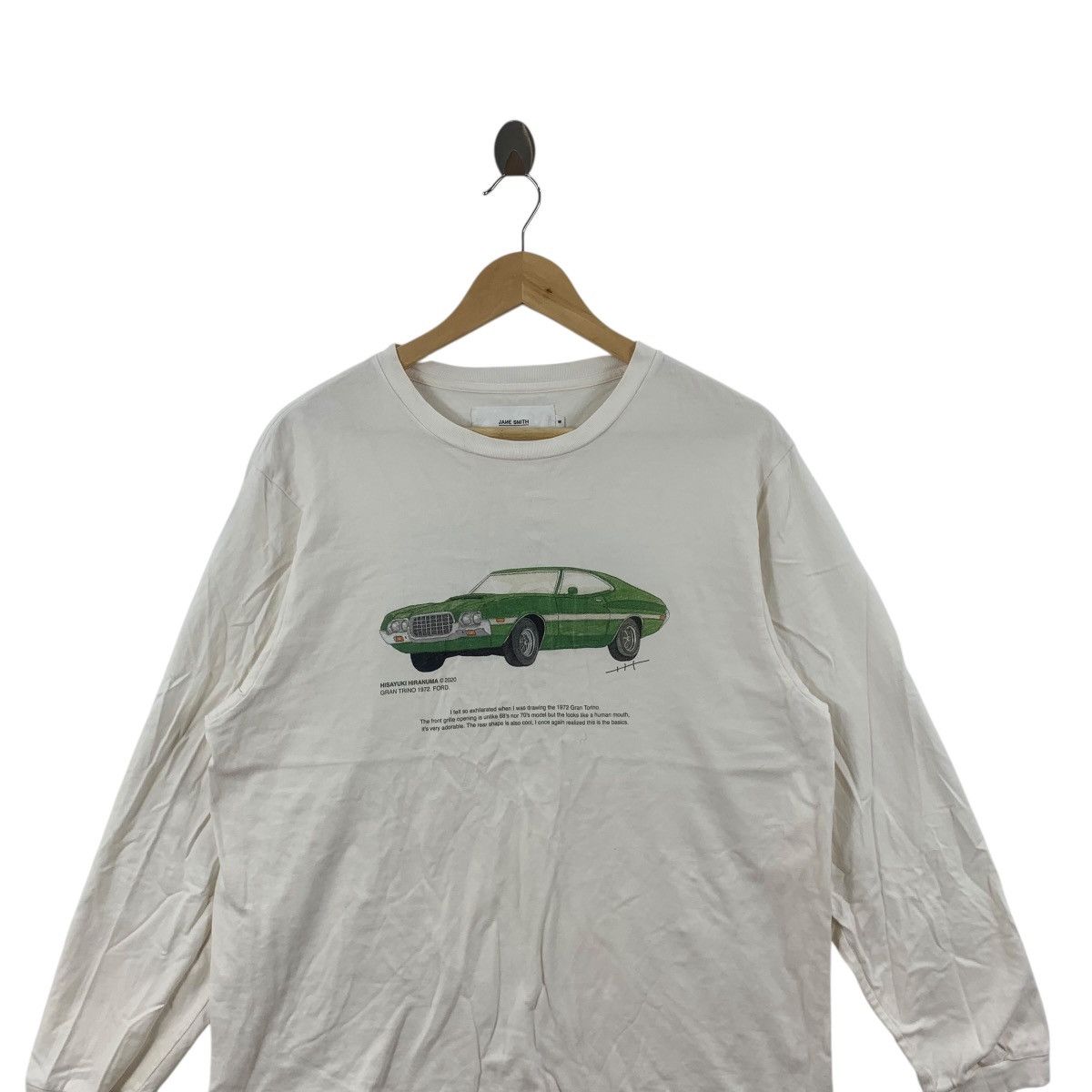 Other JANE SMITH COLLECTION Hisayuki Hiranuma Ford Tee Shirt Top Size M / US 6-8 / IT 42-44 - 2 Thumbnail
