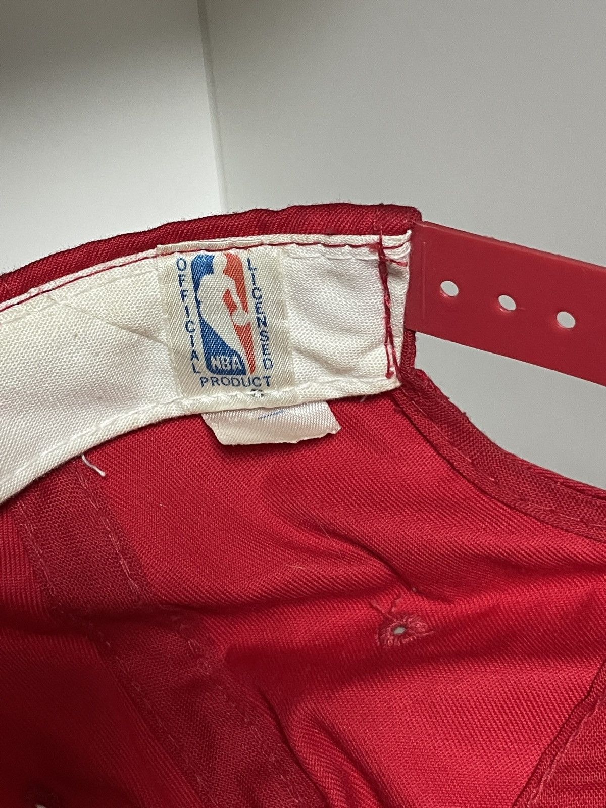 NBA Rare VNTG Chicago Bulls Rare hat Dline Blackdoom NBA Y2K Size ONE SIZE - 8 Thumbnail