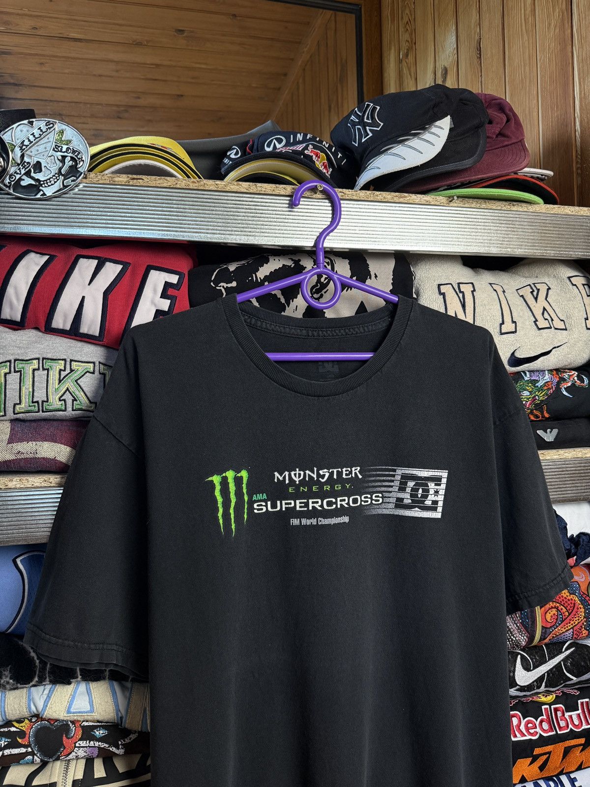Other Vintage 90s Monster Energy Drink DC tee Streetwear Size US L / EU 52-54 / 3 - 2 Thumbnail