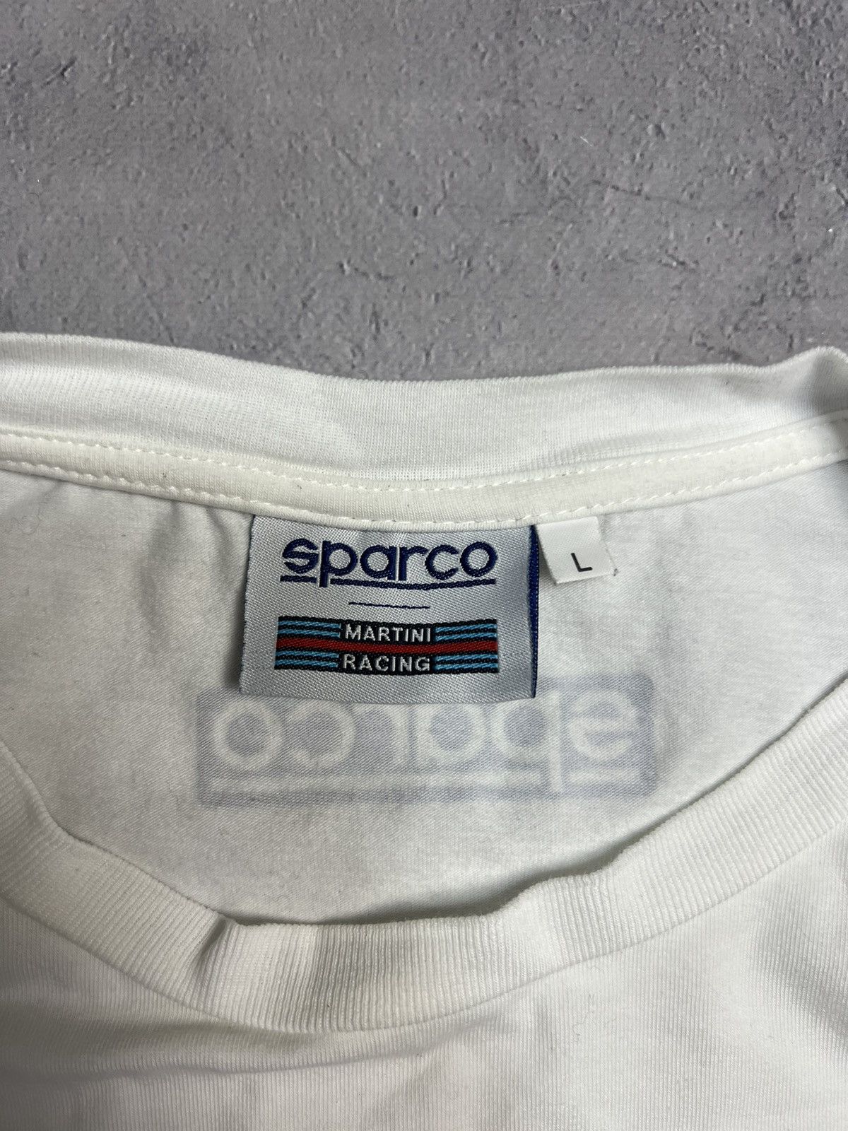 Formula 1 × Vintage Sparco Martini Racing T shirt Official Size US M / EU 48-50 / 2 - 3 Thumbnail