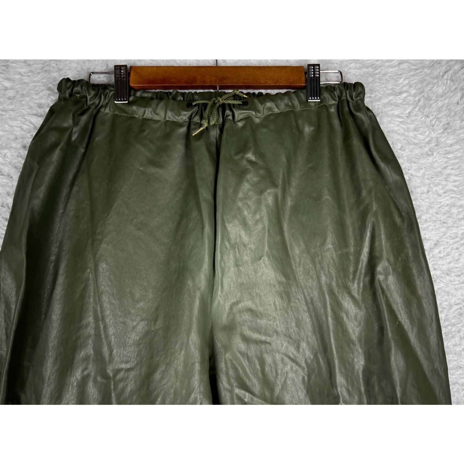 Bass Pro Shops Bass Pro Shops Pants Mens Large Green Waterproof Drawstring Fishing Sportswear Size US 34 / EU 50 - 5 Thumbnail