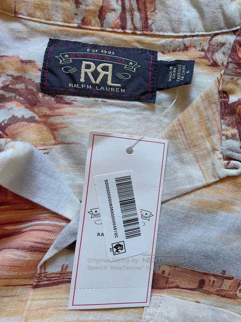 RRL Ralph Lauren RRL Ralph Lauren Camping style short-sleeve shirt Size US M / EU 48-50 / 2 - 3 Thumbnail