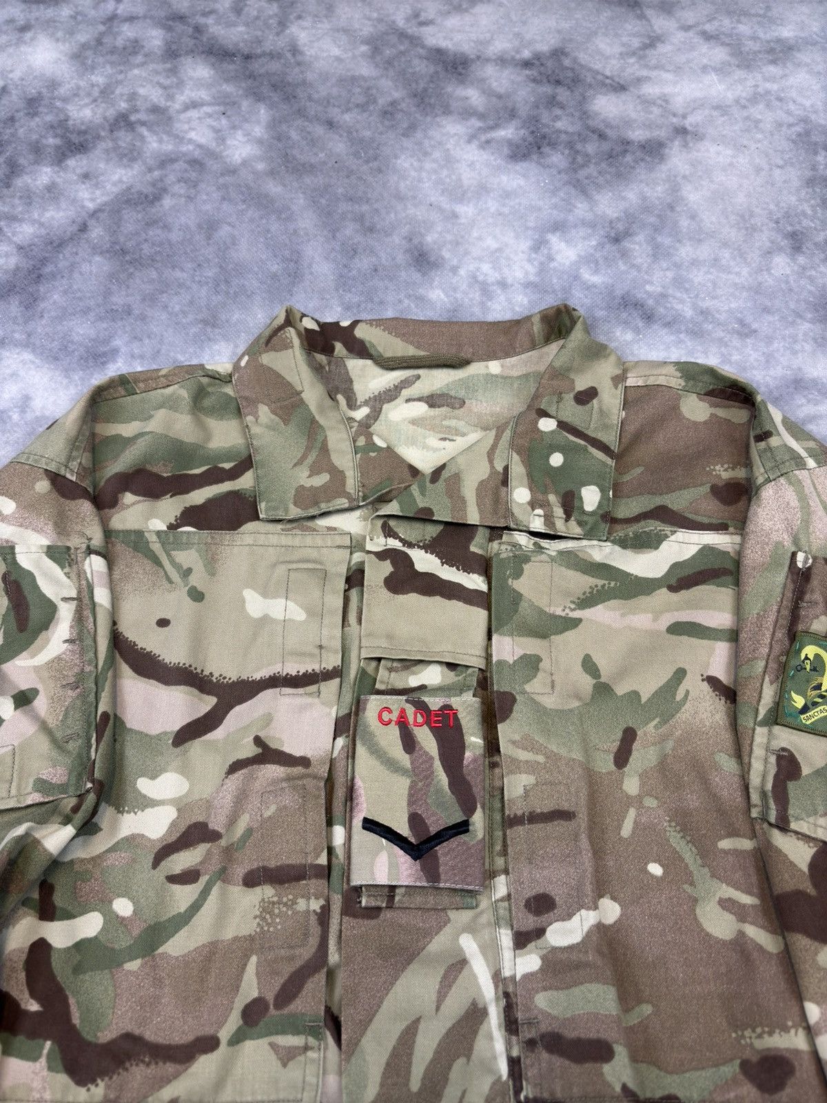 Other Vintage military army corps light jacket camo 90s 00s Size US L / EU 52-54 / 3 - 3 Thumbnail