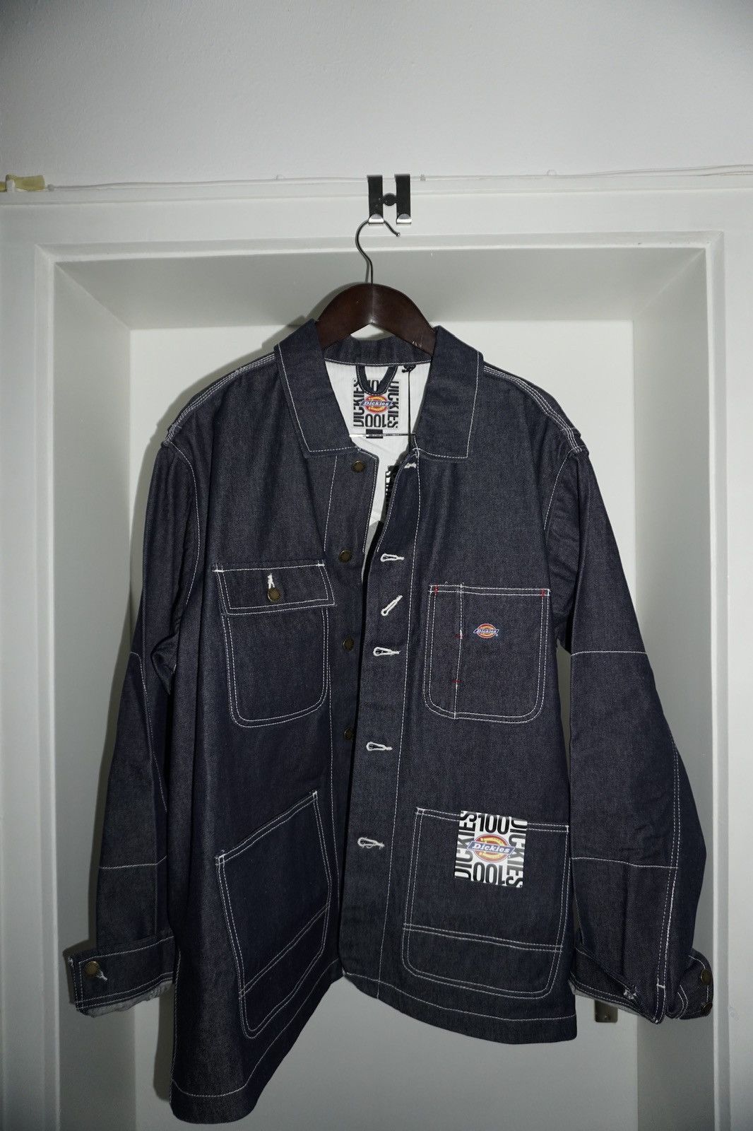 Dickies Dickies 100-Year Denim Chore Coat – Raw Indigo | NWT Size US XL / EU 56 / 4 - 1 Thumbnail