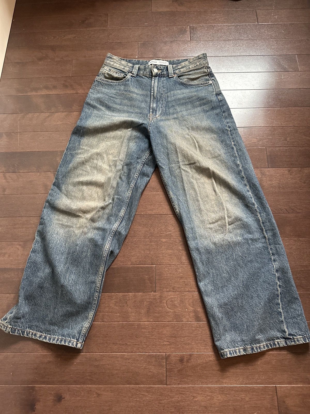 Bershka Bershka super baggy denim Size US 31 - 1 Thumbnail