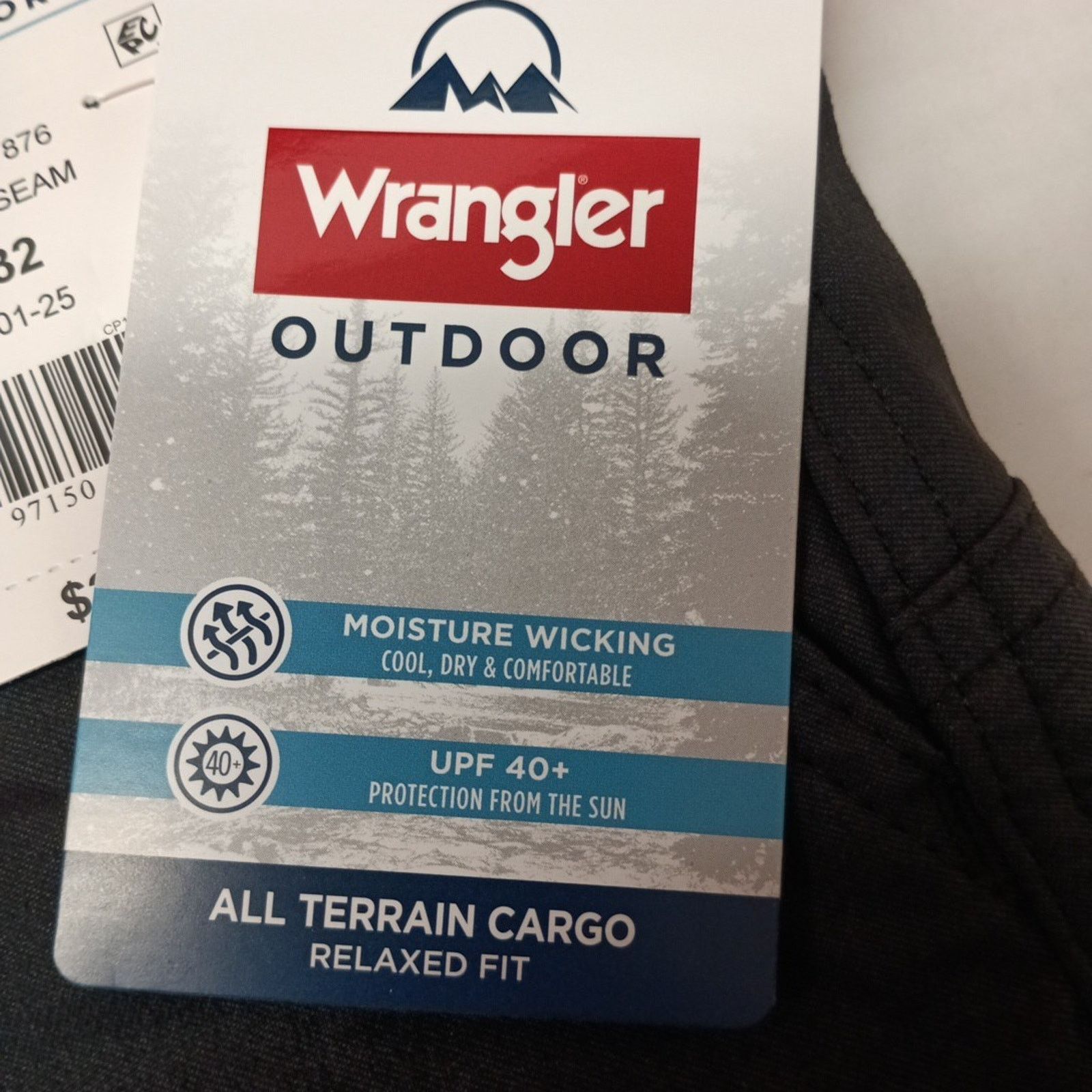 Wrangler Wrangler Cargo Shorts Men's Size 32 Black 10" Inseam Relaxed Size US 32 / EU 48 - 2 Thumbnail