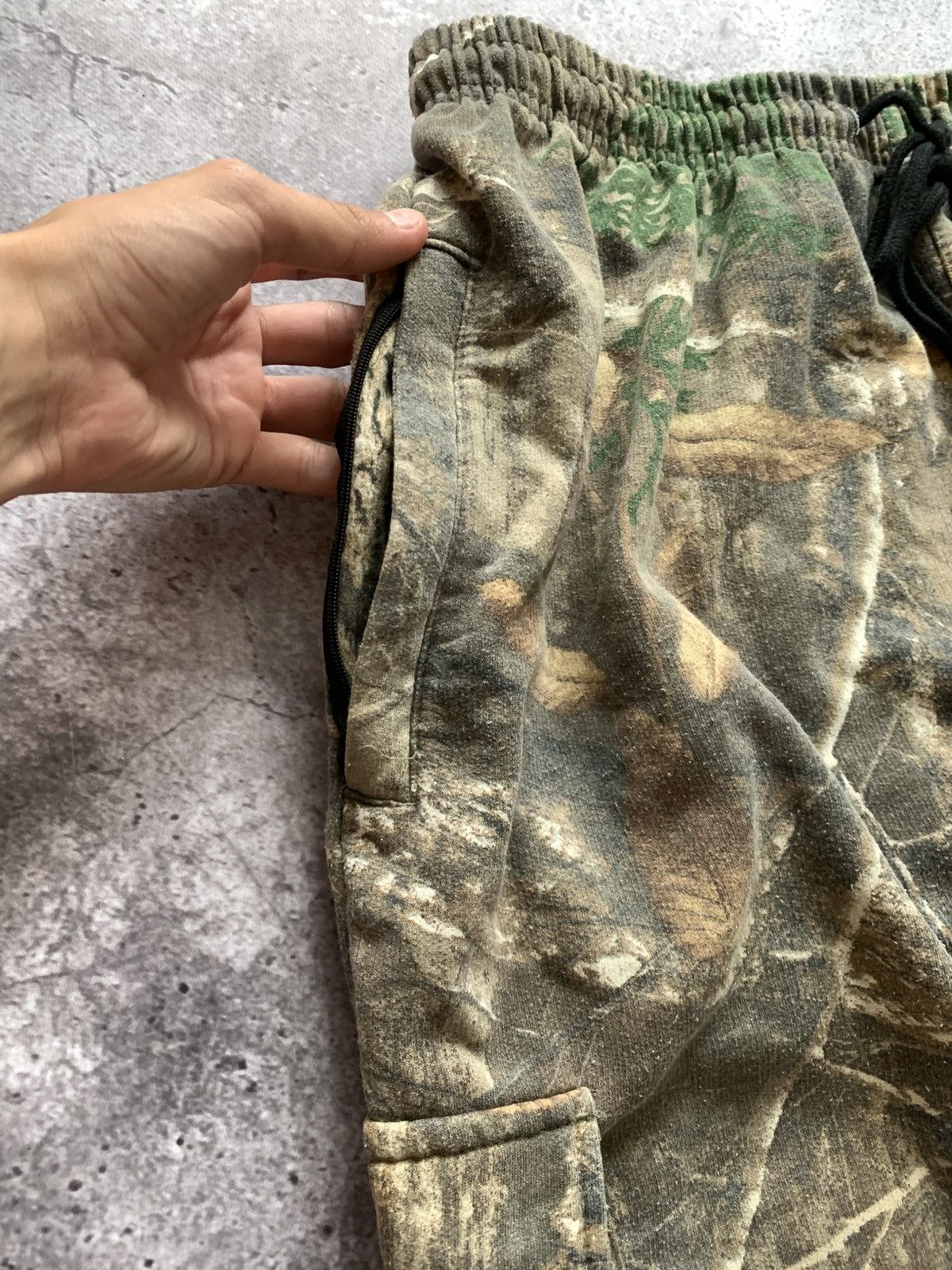 Realtree 🔥VINTAGE REAL TREE FADED SWEATPANTS JOGGER OVERSIZED PANTS Size US 34 / EU 50 - 5 Thumbnail