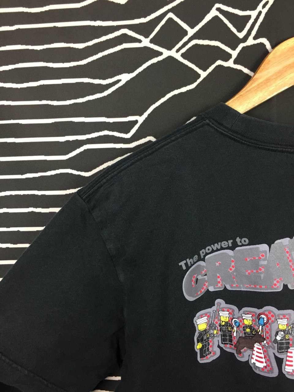 LEGO × Vintage Vtg Lego The Power Of Create Graphic Tee Size US M / EU 48-50 / 2 - 7 Thumbnail