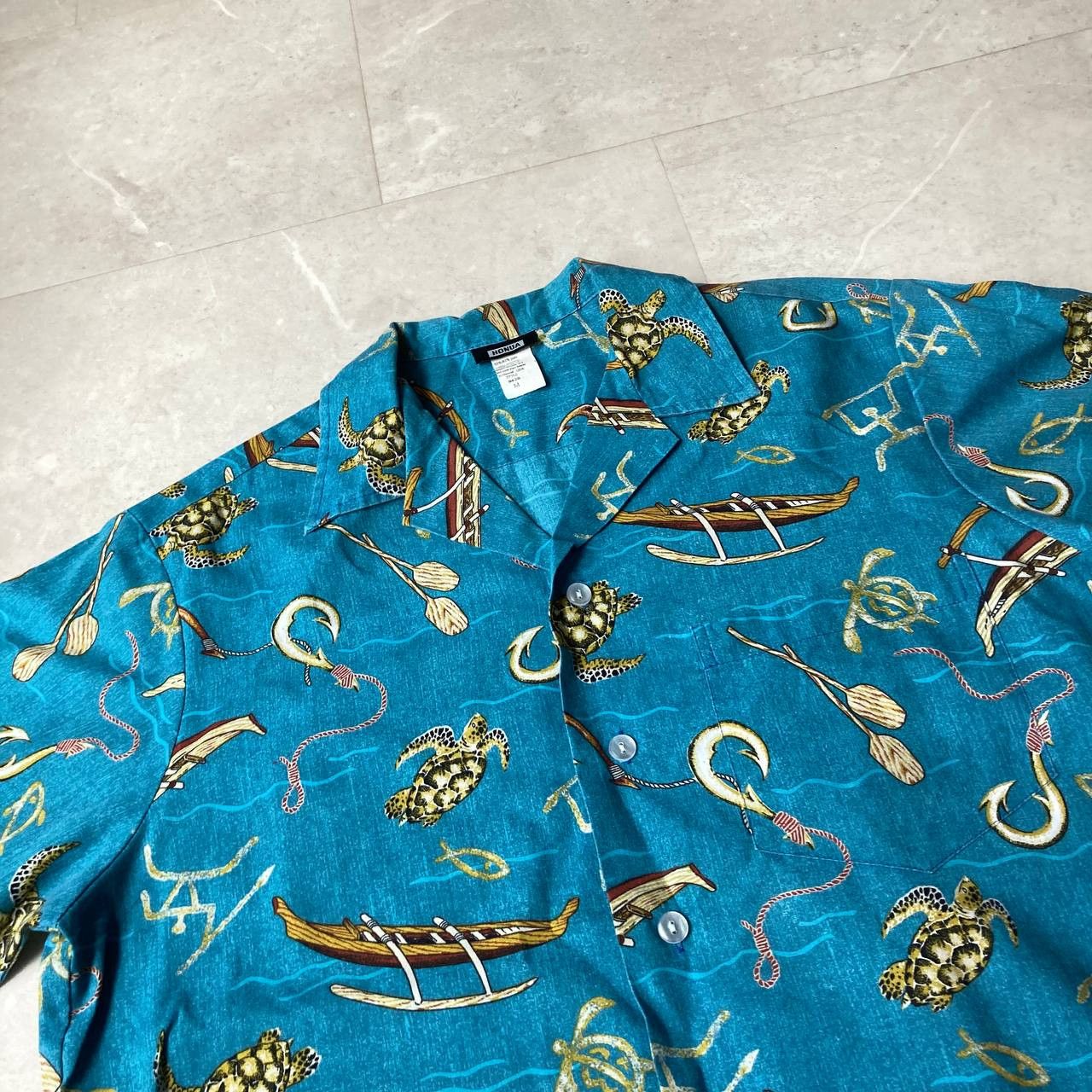 Tori Richard Vintage Honua Aloha Hawaiian Shirt Size US M / EU 48-50 / 2 - 3 Thumbnail