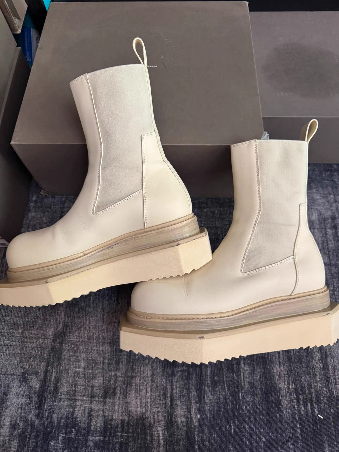 Rick Owens Rick Owens Coffin Sole Boots Size US 8 / EU 41 - 4 Thumbnail