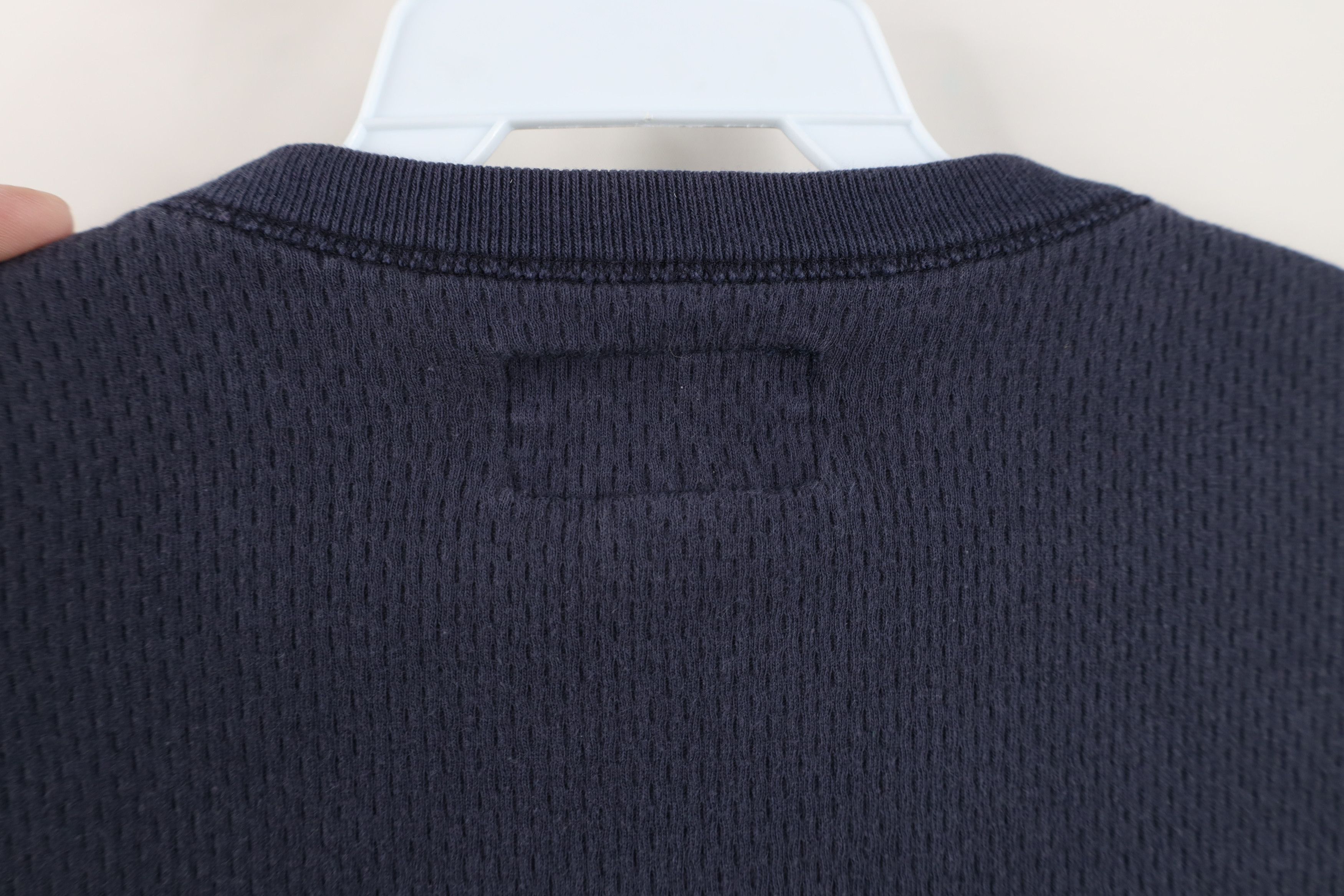 Abercrombie & Fitch Vintage 90s Y2K Abercrombie & Fitch Waffle Knit T-Shirt Size US L / EU 52-54 / 3 - 8 Thumbnail