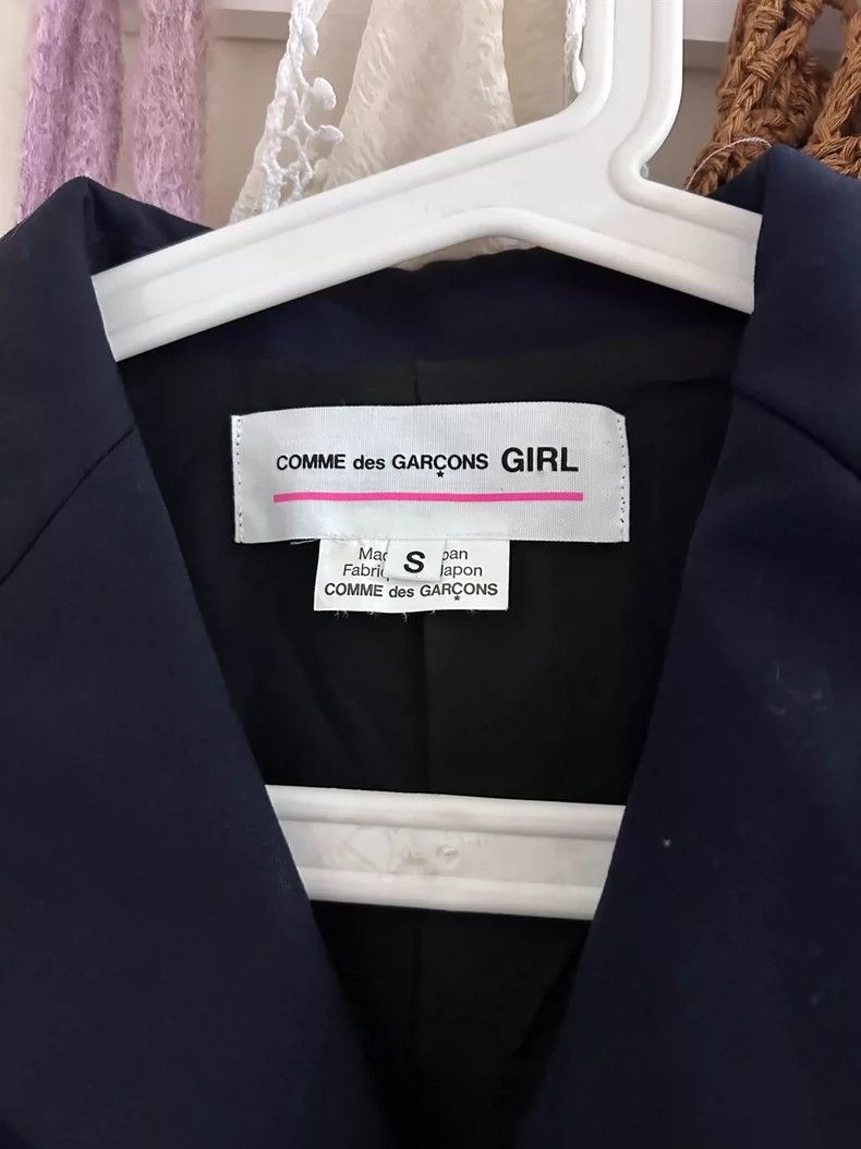 Comme des Garcons Comme Des Garcons Lace Suit Dark Blue Size S / US 4 / IT 40 - 2 Thumbnail