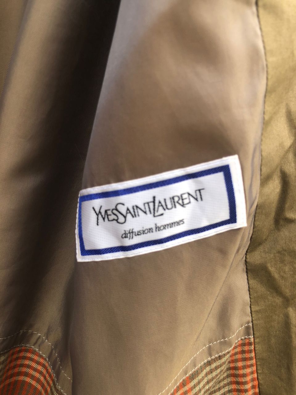 Yves Saint Laurent Vintage Yves Saint Laurent Belted Over Coat Size US M / EU 48-50 / 2 - 14 Thumbnail