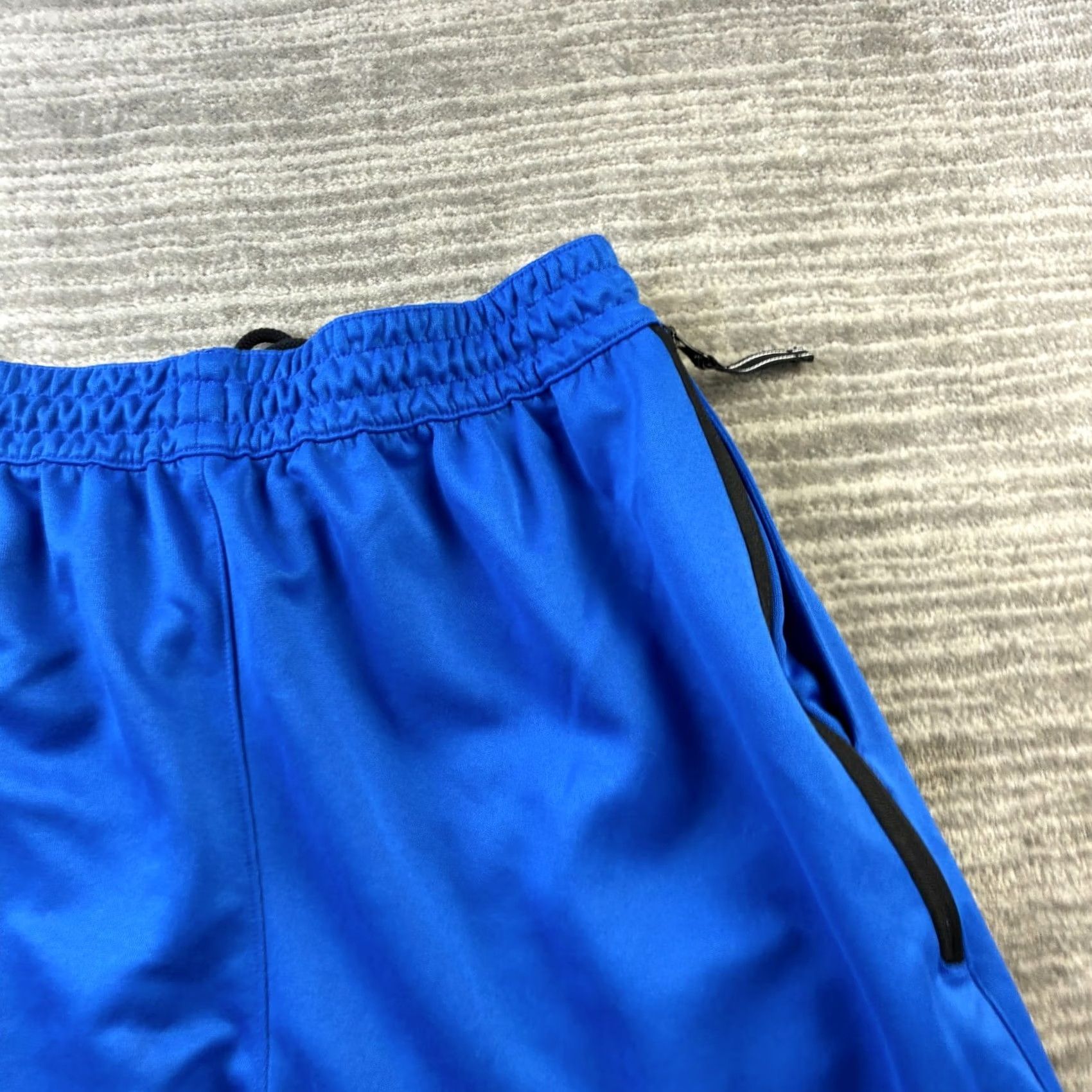 Nike Nike Dri Fit Basketball Gym Training Shorts Mens Large Blue Spotlight Warmup Size US 33 - 5 Thumbnail
