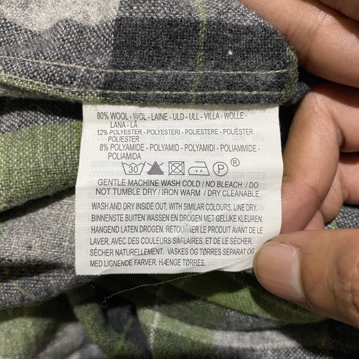 Levi's Vintage Clothing Vintage 1950’s Levi’s Wool Check shirt jacket Size US L / EU 52-54 / 3 - 6 Thumbnail