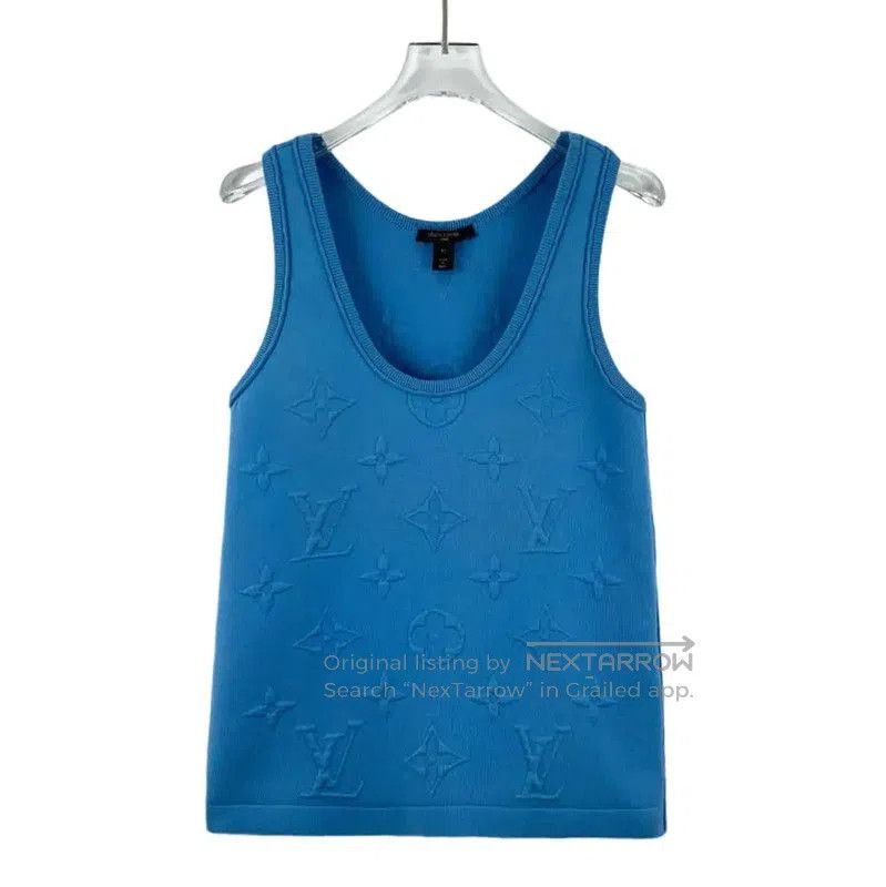 Louis Vuitton Louis Vuitton Blue Cotton Women's T. Size XS / US 0-2 / IT 36-38 - 1 Thumbnail
