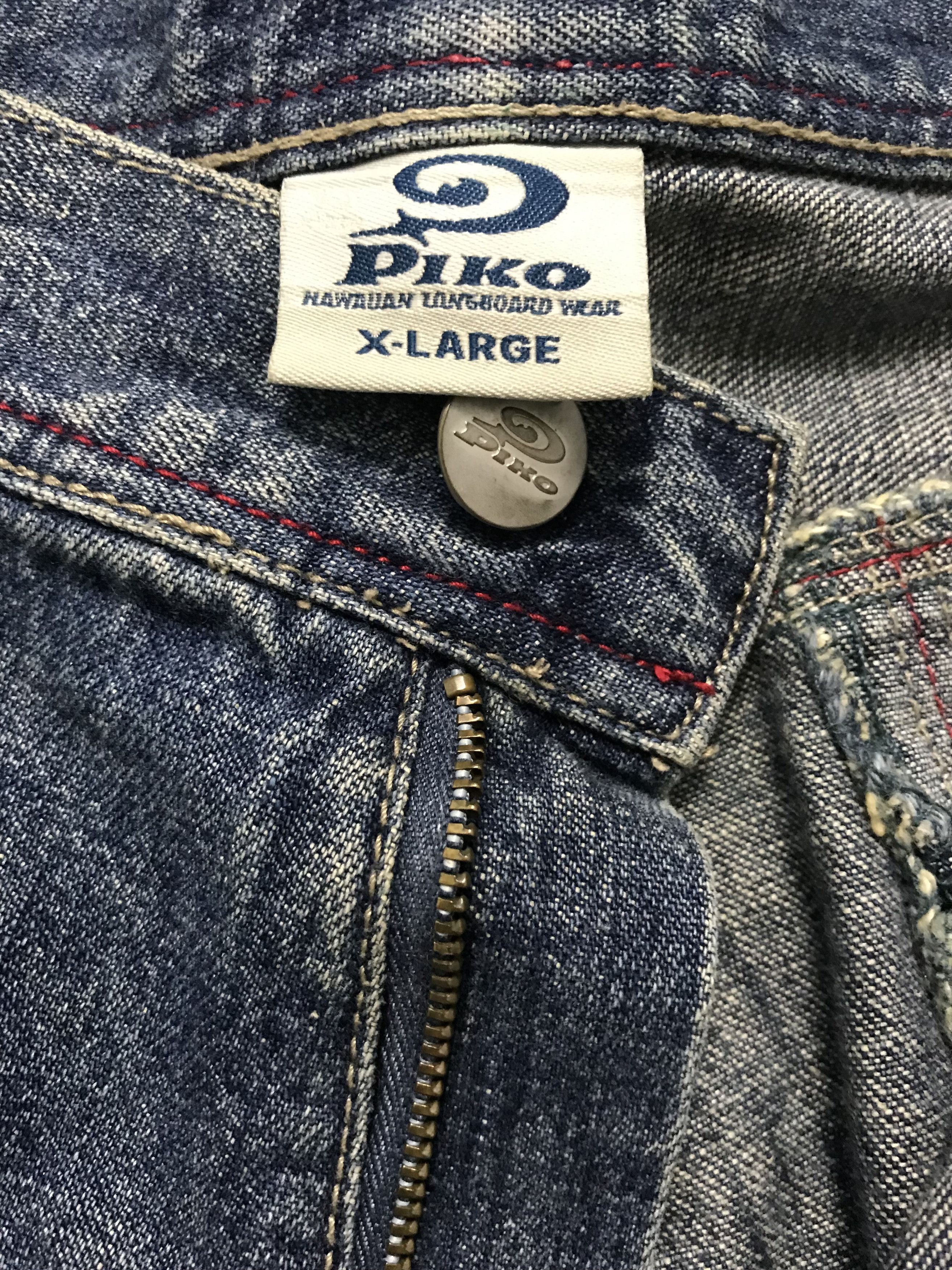 Hysteric Glamour × Japanese Brand Piko Denim Cargo Distress pant Size US 34 / EU 50 - 9 Thumbnail