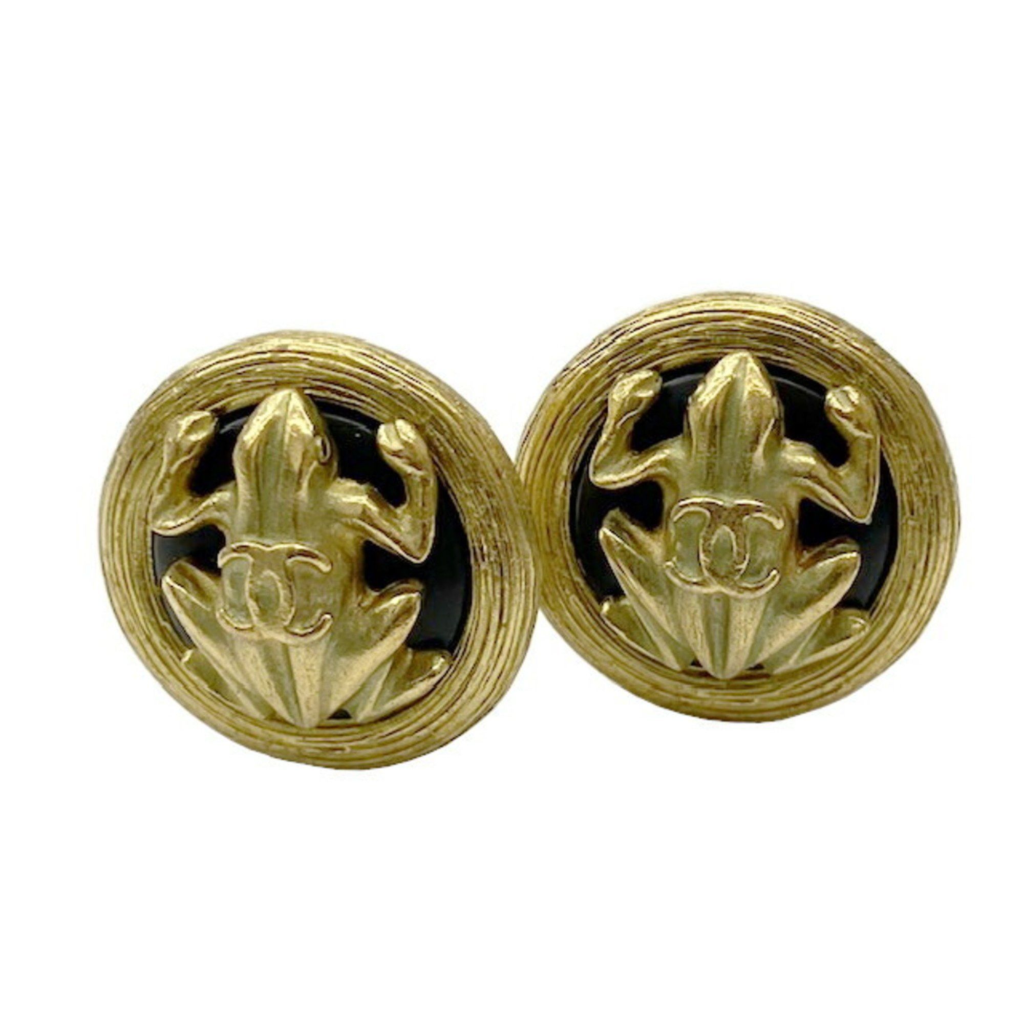 Chanel Chanel Coco Mark earring Size ONE SIZE - 1 Thumbnail