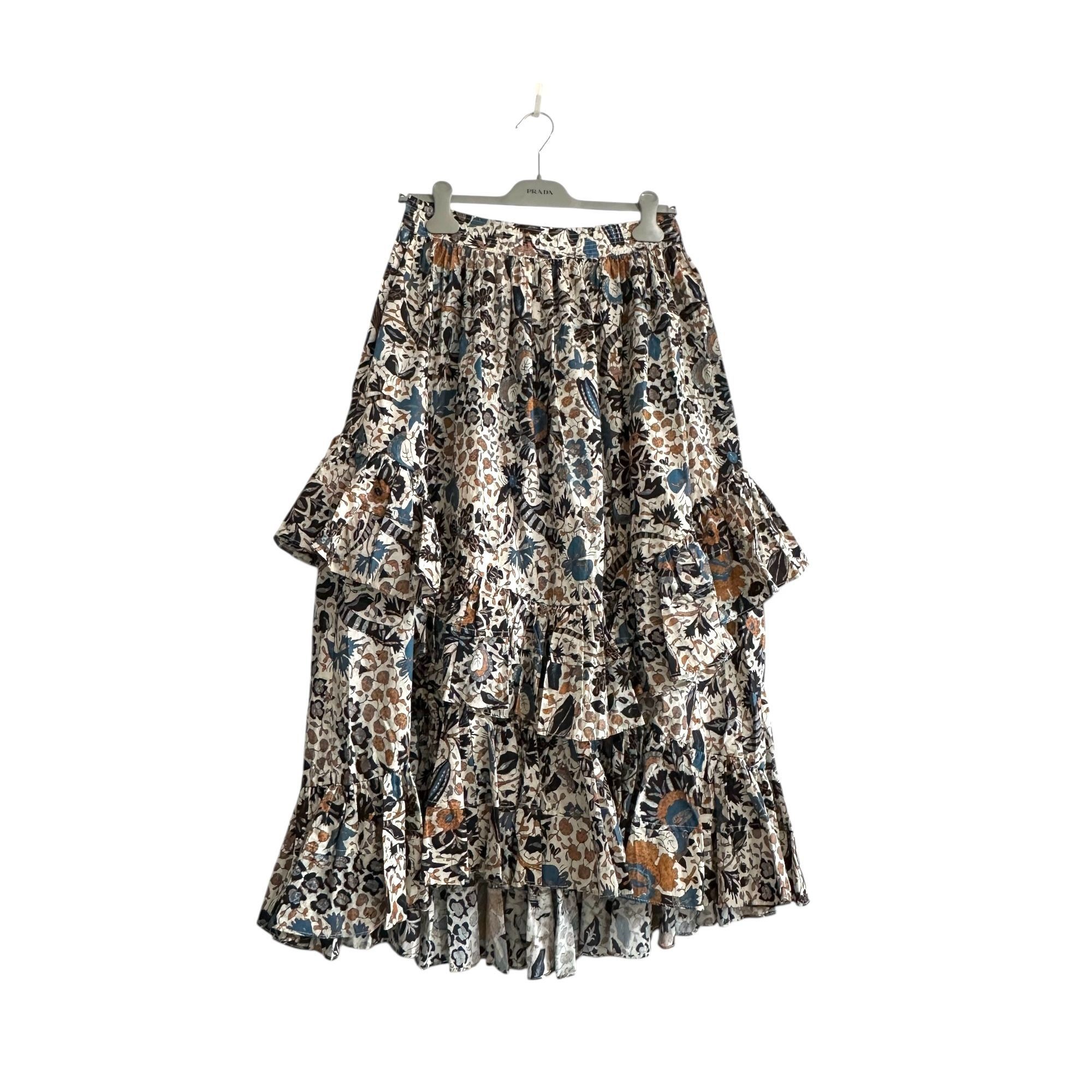Ulla Johnson Ulla Johnson Allegra Skirt in Clematis Size 6 NWT Size 28" / US 6 / IT 42 - 1 Thumbnail